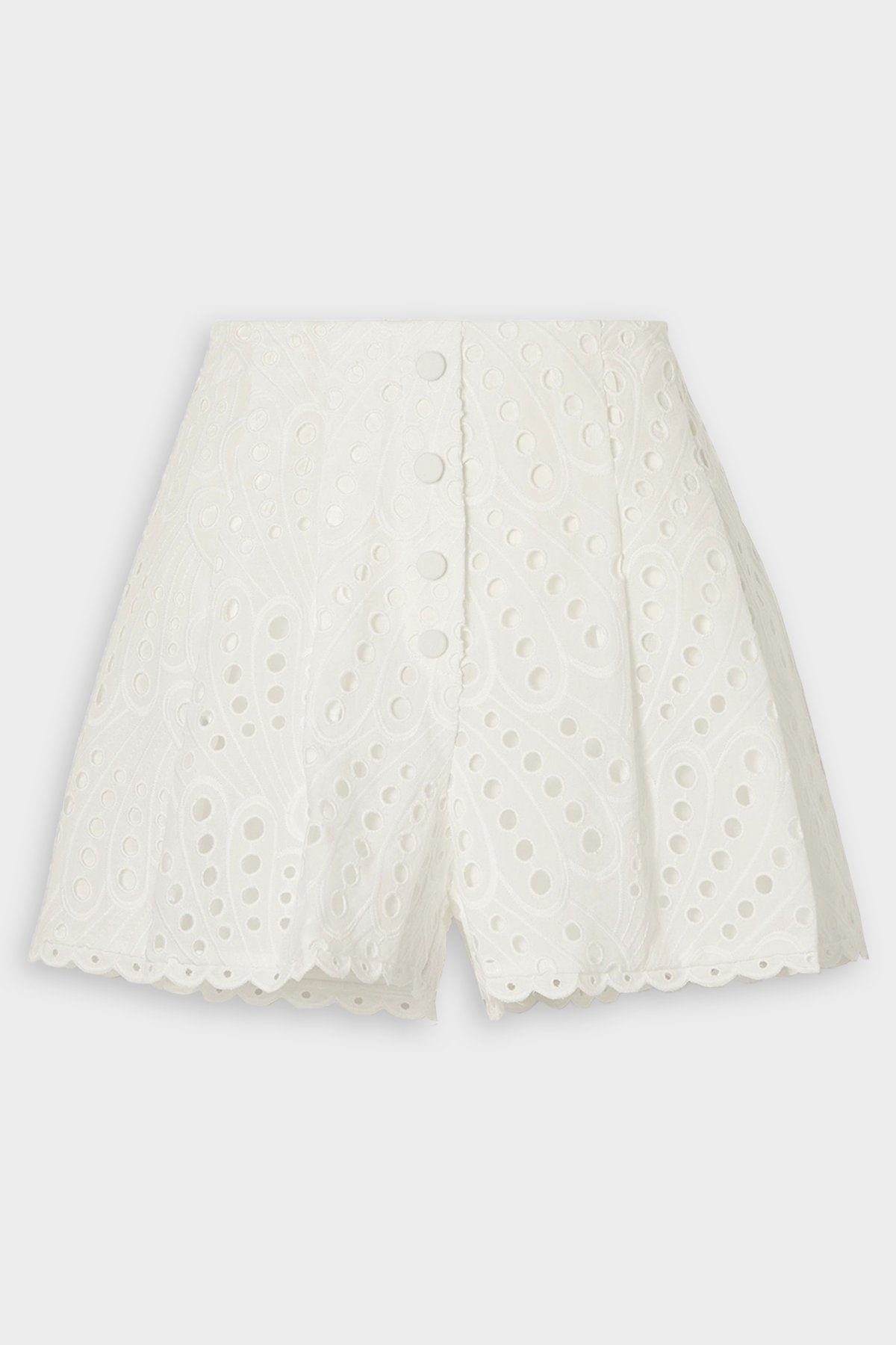 Gabrielle Short in White - shop-olivia.com