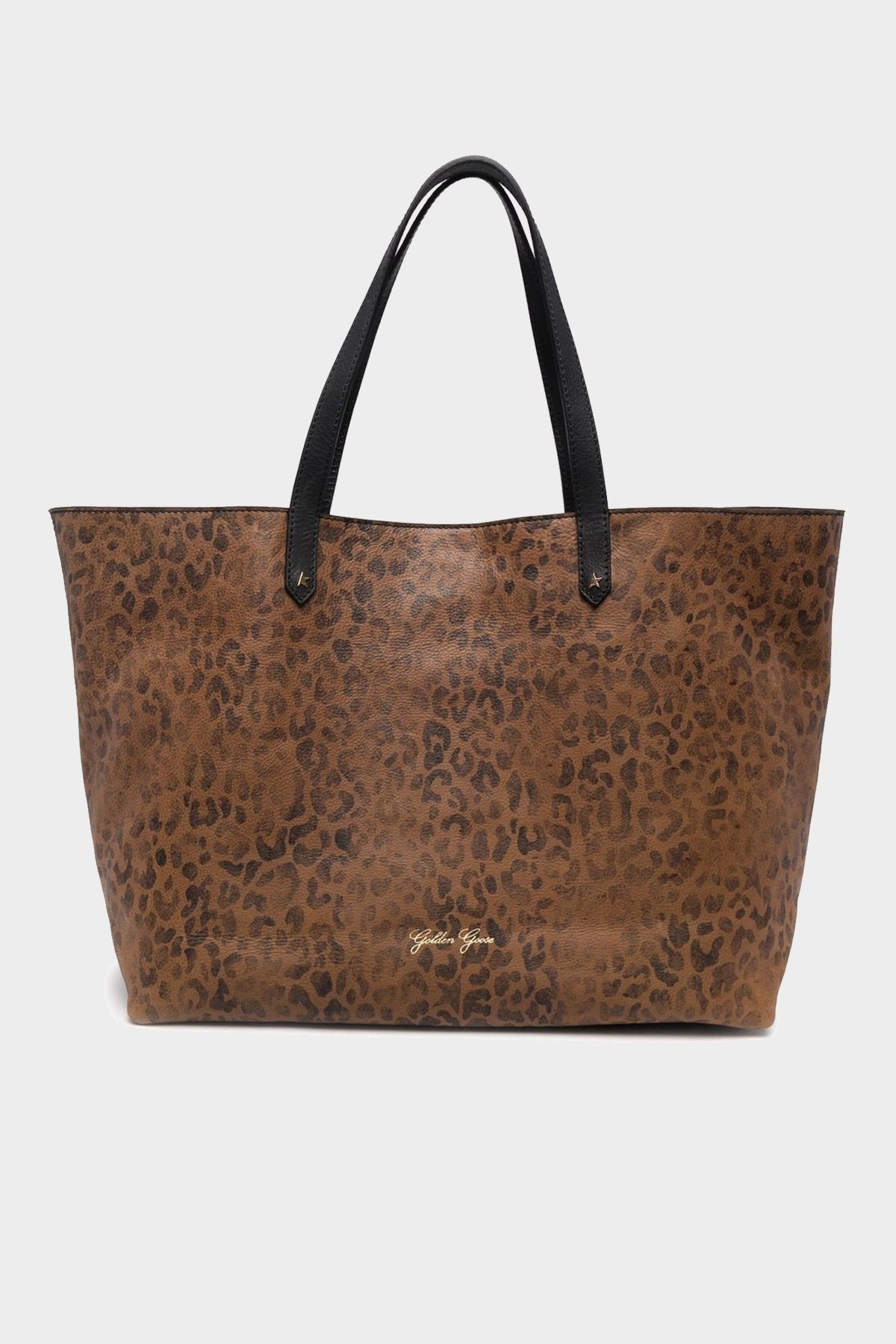 Golden Pasadena Bag Faded Leopard-Print in Brown Leo - shop-olivia.com