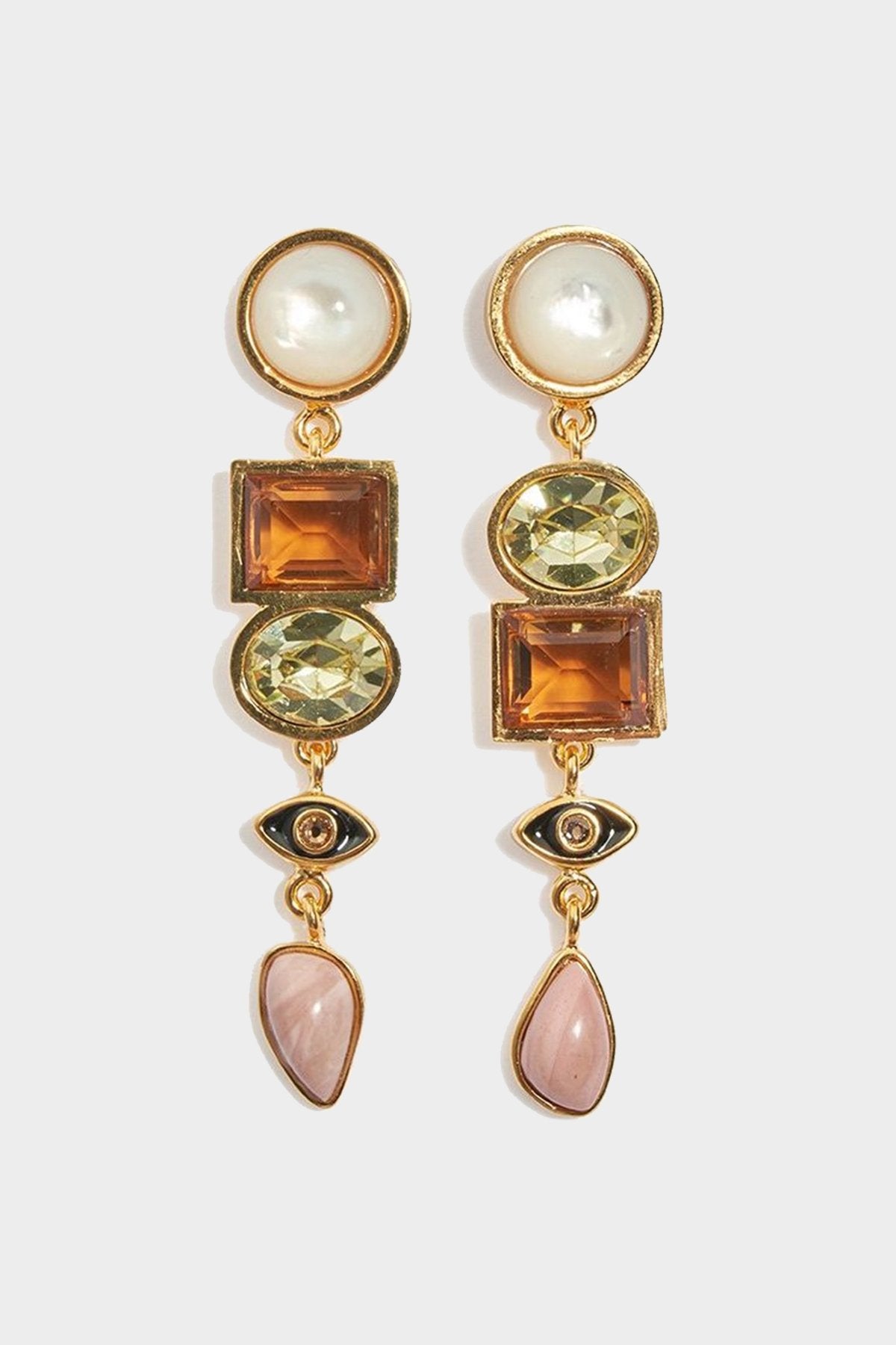 Horus Earrings in Multi - shop-olivia.com