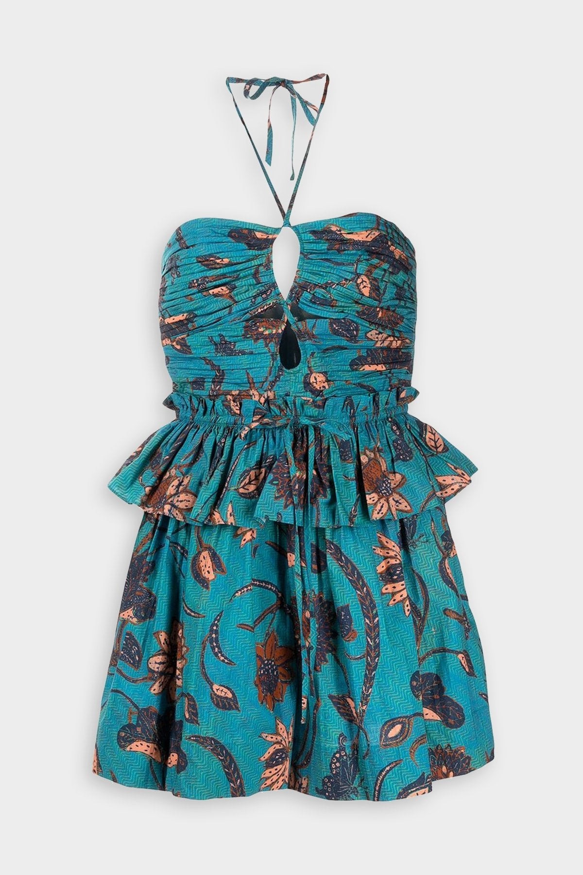 Isidro Playsuit in Lagoon - shop-olivia.com