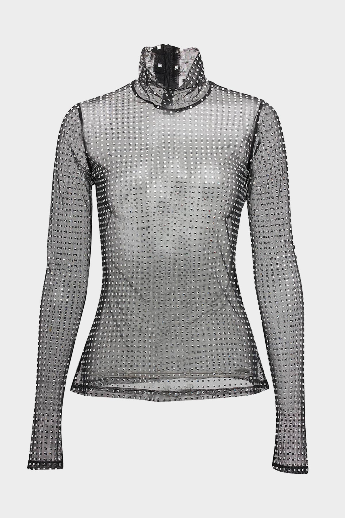 Shop A.L.C. James Rhinestone Mesh Top