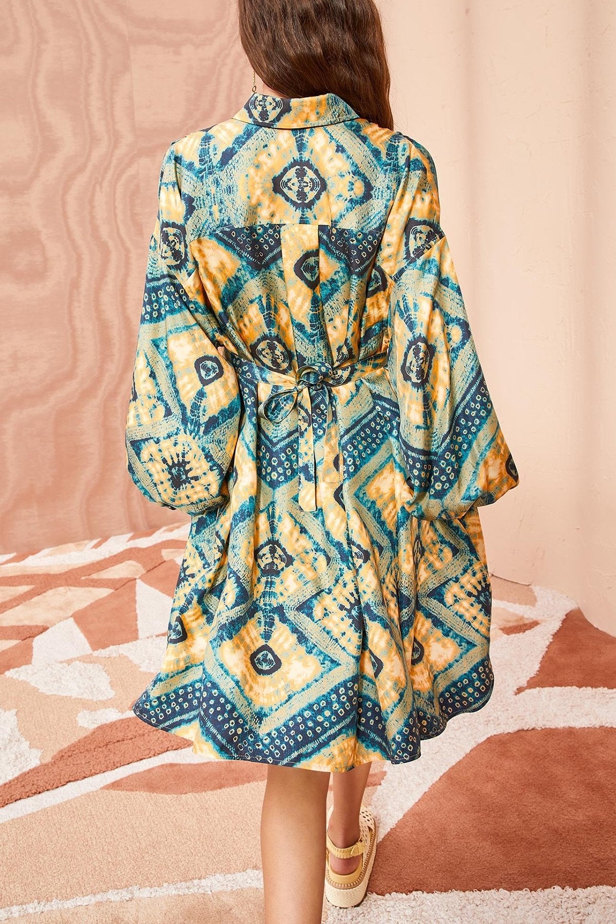 Jude Mini Dress in Constellation - shop-olivia.com