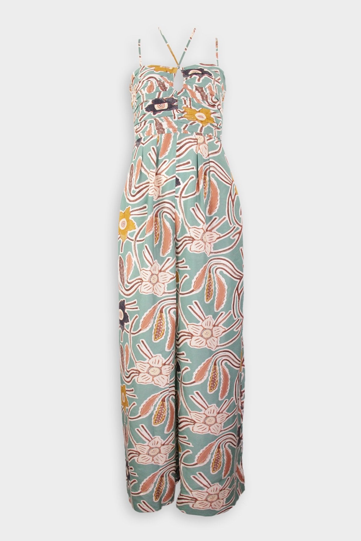Khalida Jumpsuit in Topaz - shop-olivia.com