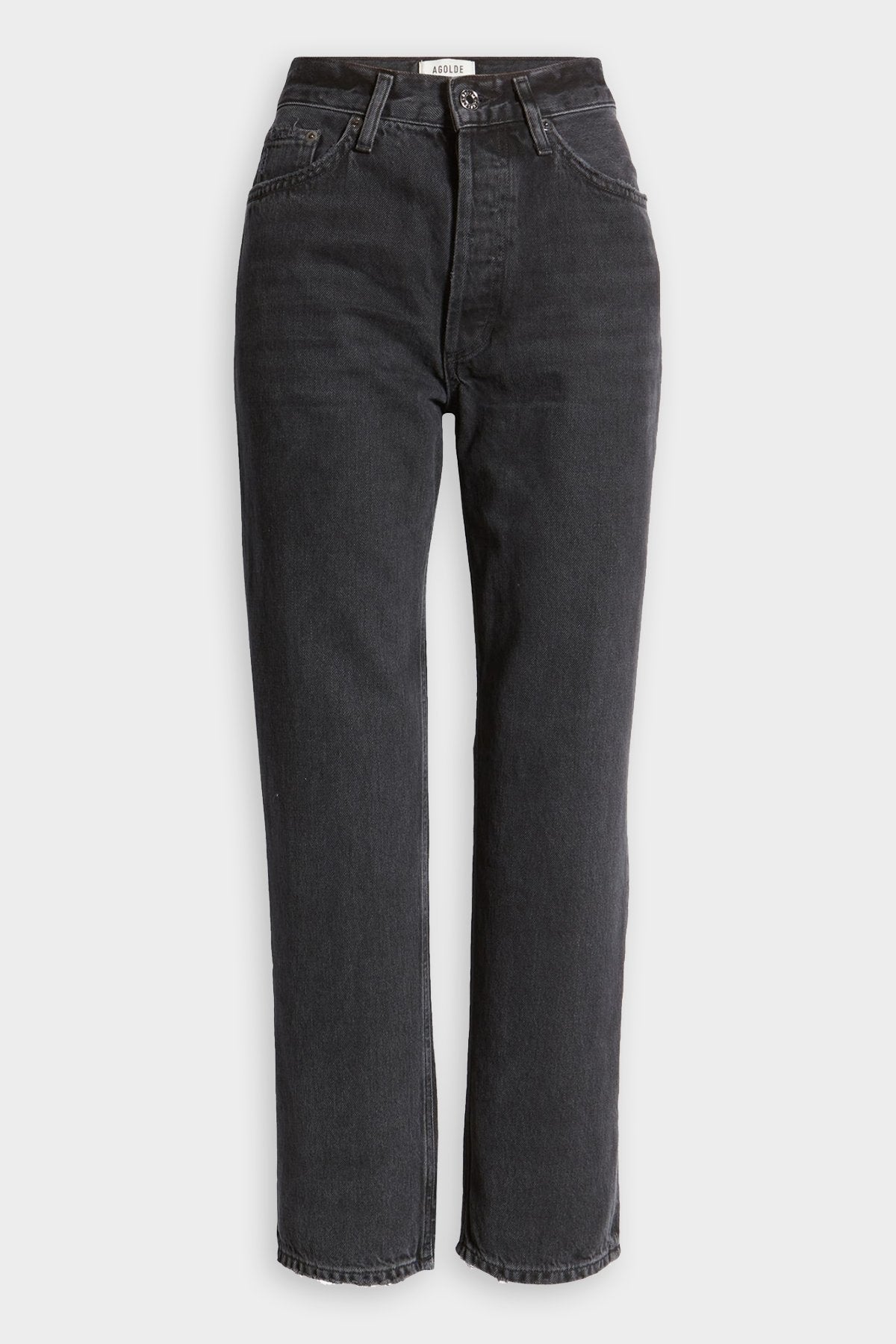 Lana Crop Mid Rise Vintage Straight Jean in Rhyme - shop-olivia.com