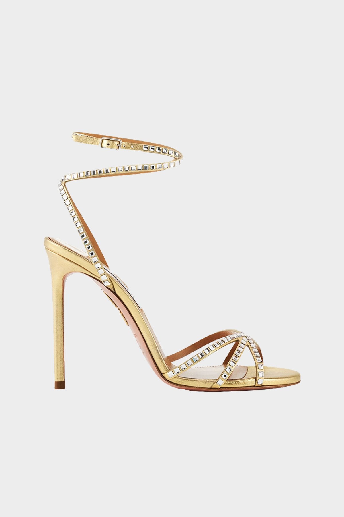 Last Dance Sandal 105 in Gold - shop-olivia.com