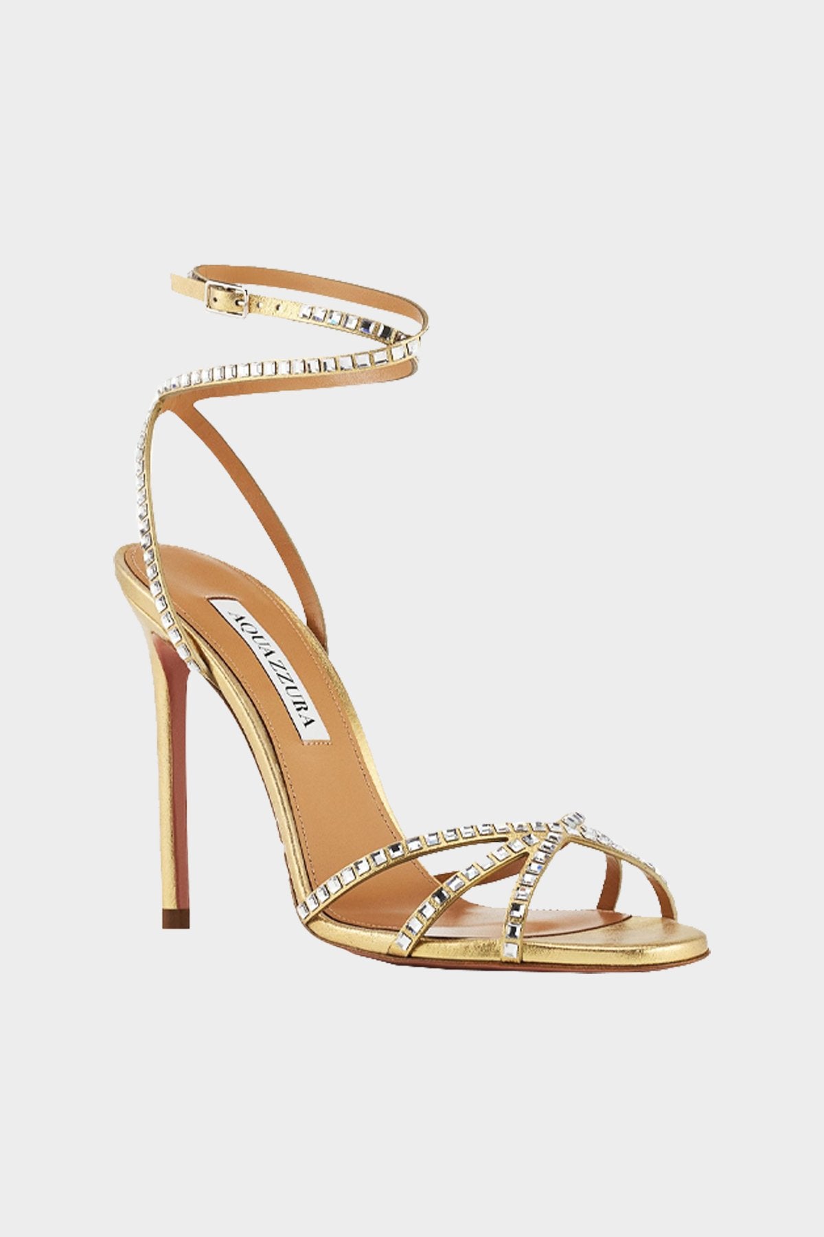 Last Dance Sandal 105 in Gold - shop-olivia.com