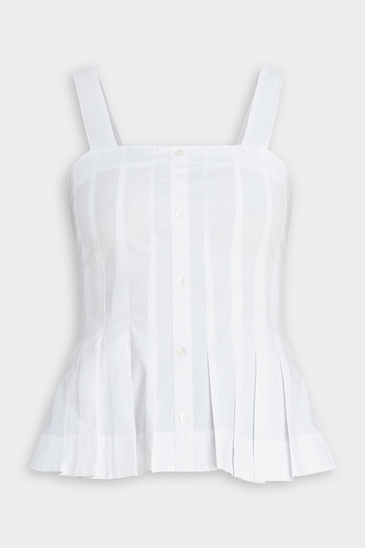 Laura Top in White - shop-olivia.com