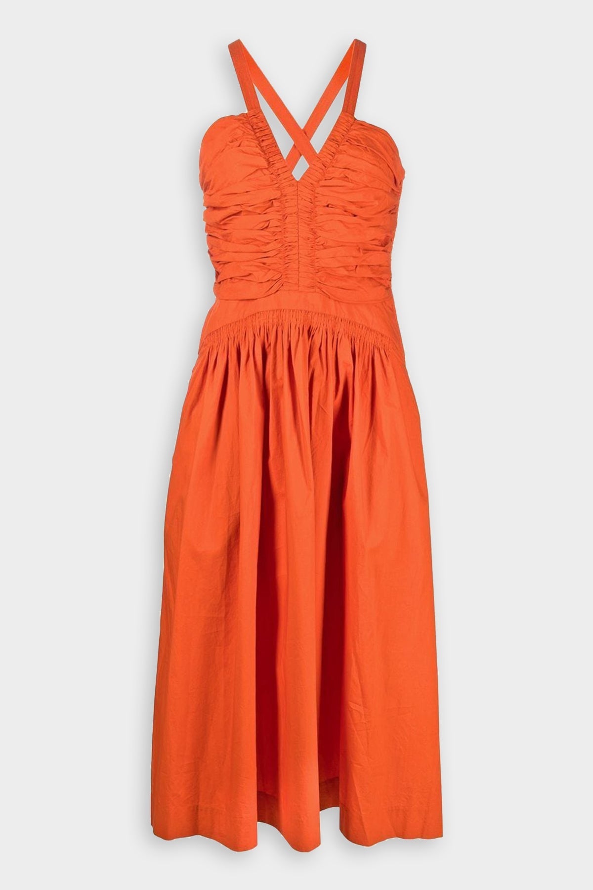 Laurelin Dress in Coral - shop-olivia.com