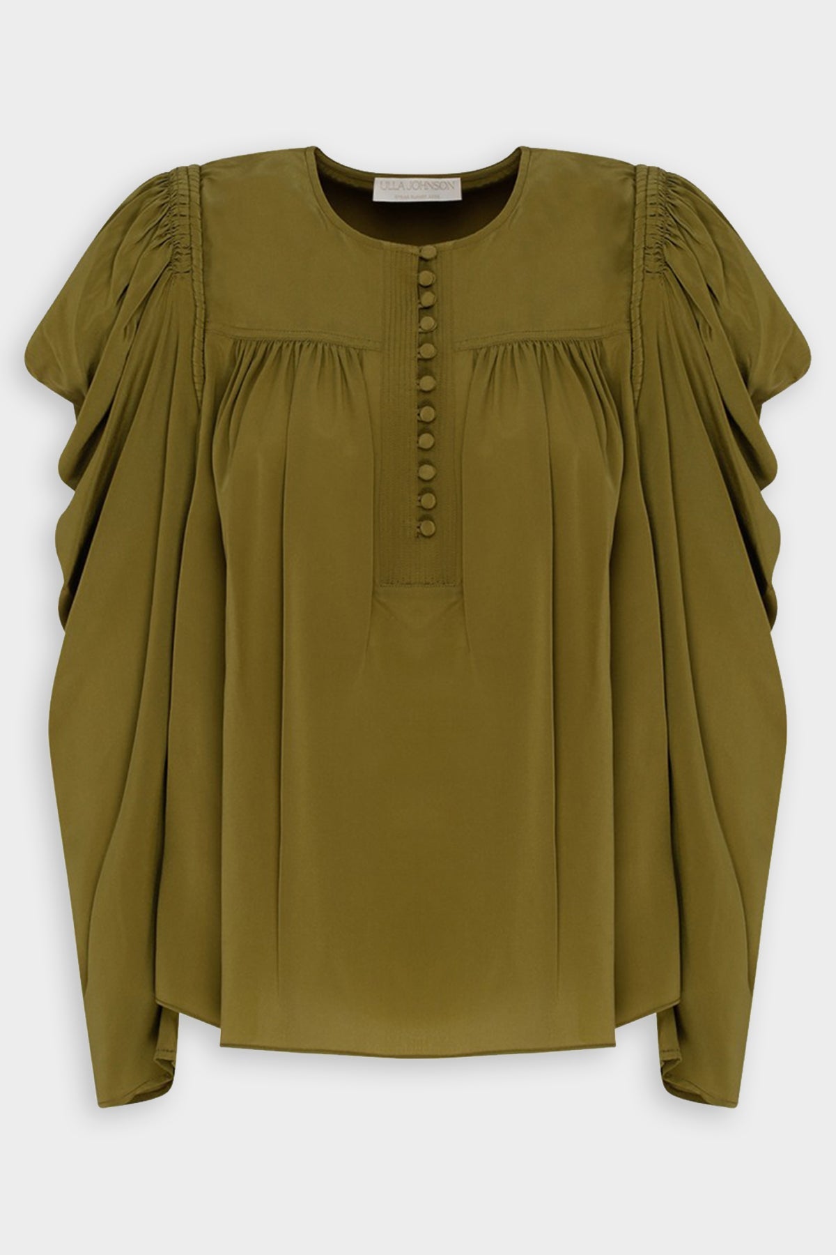 Lela Blouse in Olive - shop-olivia.com