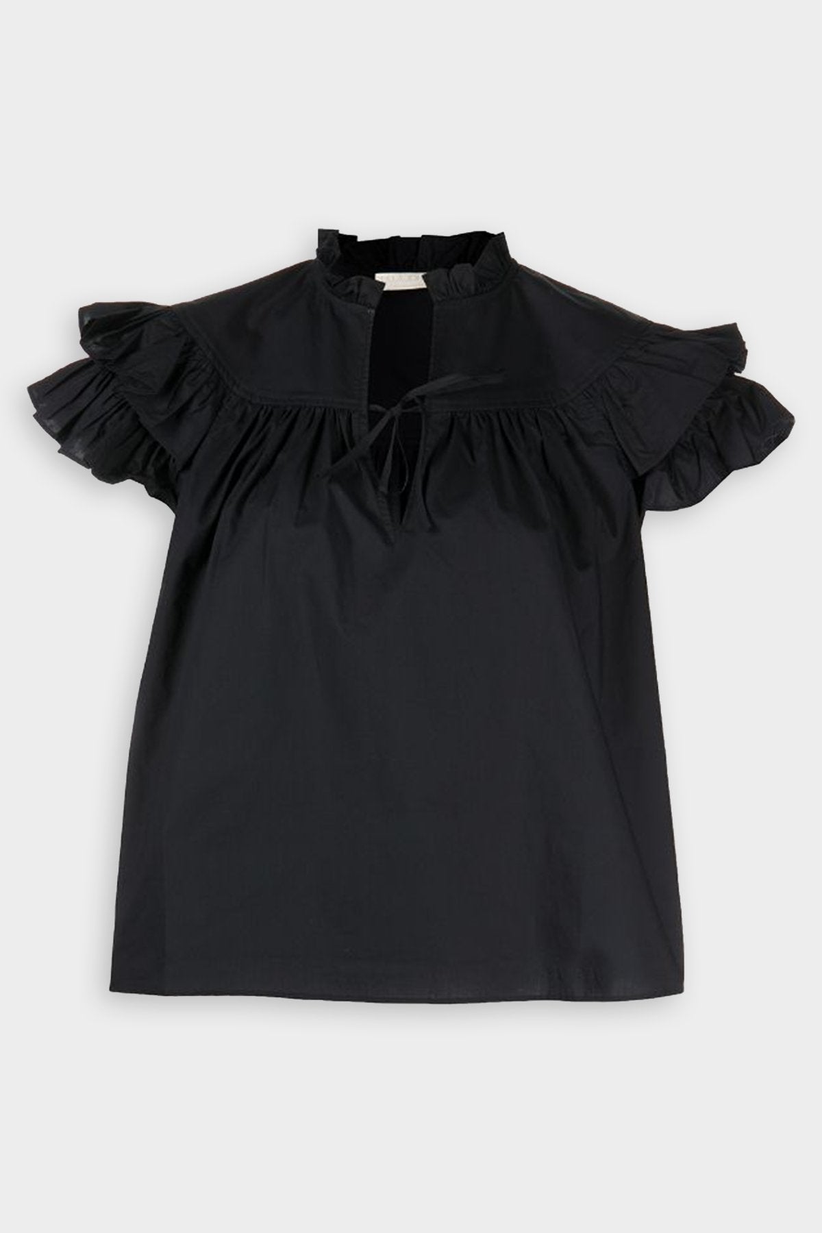 Letty Top in Noir - shop-olivia.com