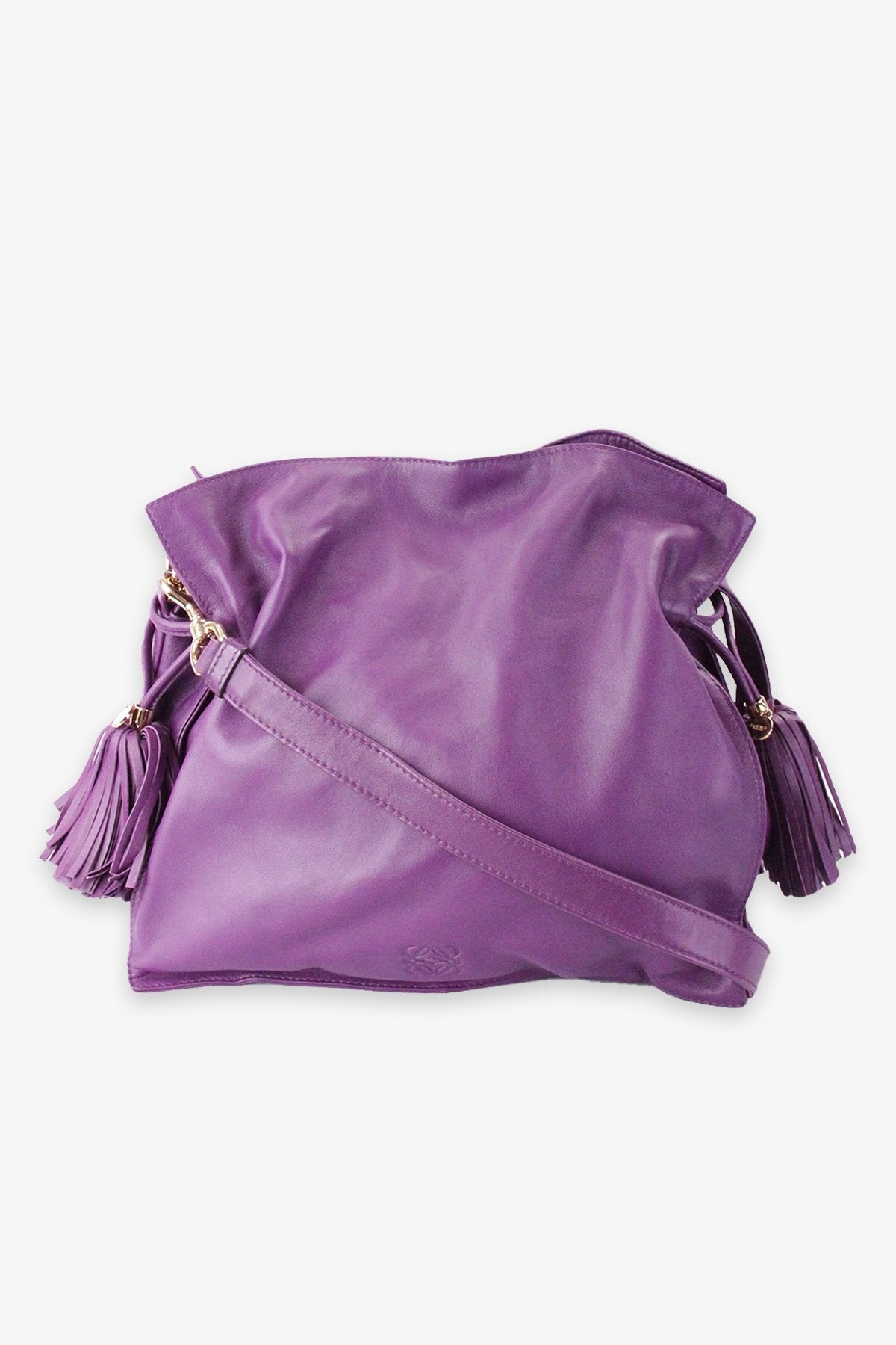 Loewe Purple Flamingo Handbag - shop-olivia.com