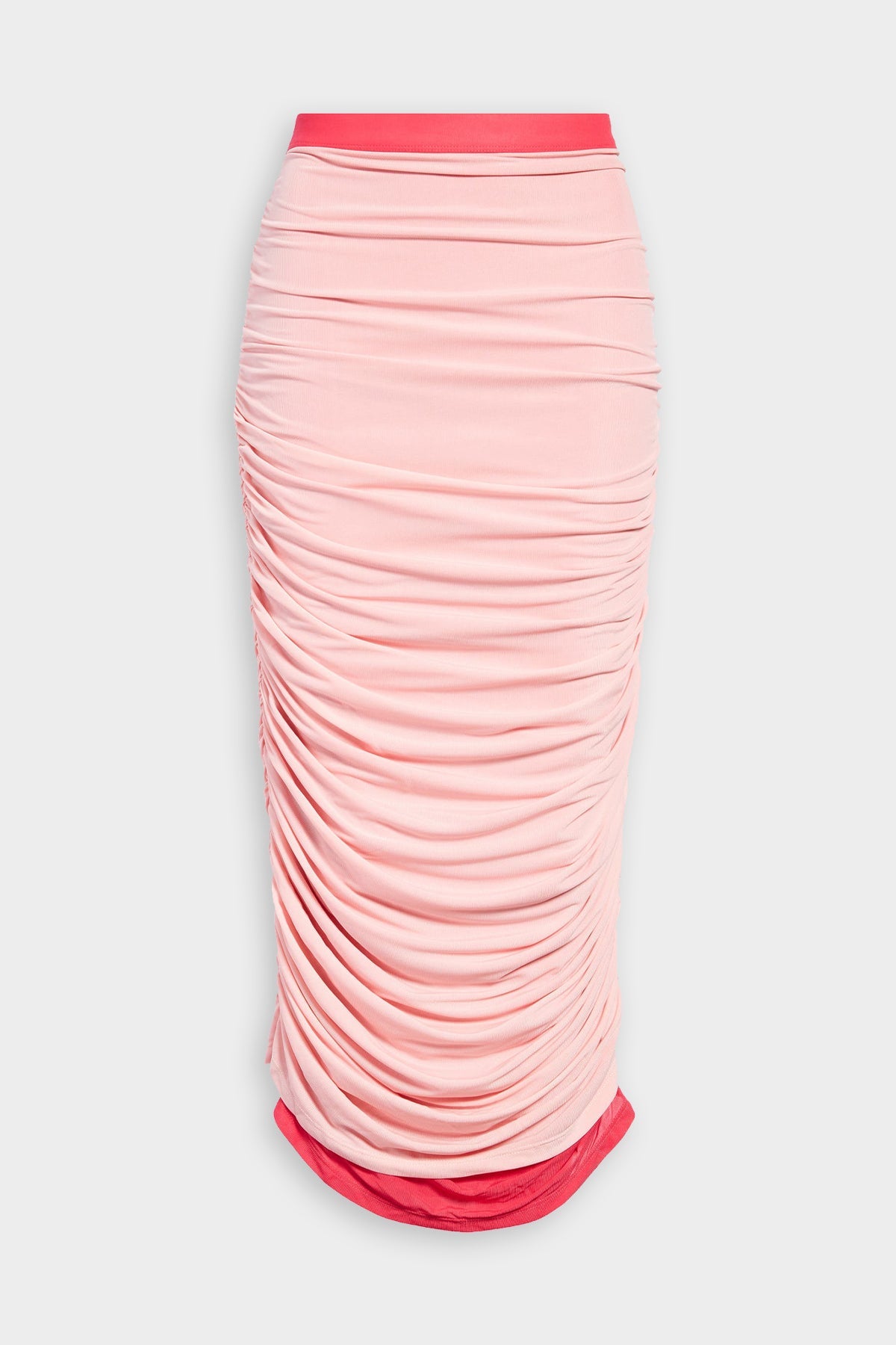 Powder pink pencil skirt sale