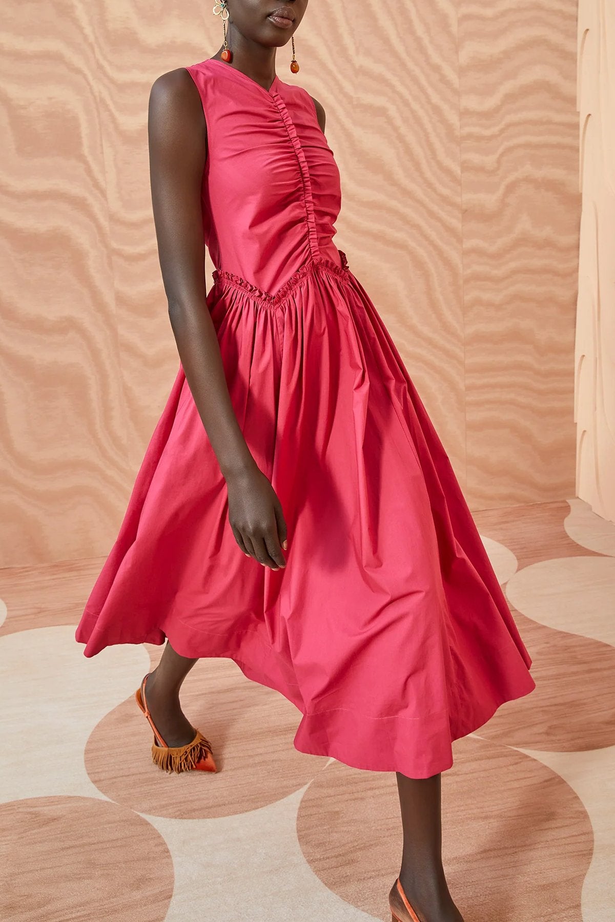 Mimi Dress in Rosebud - shop-olivia.com