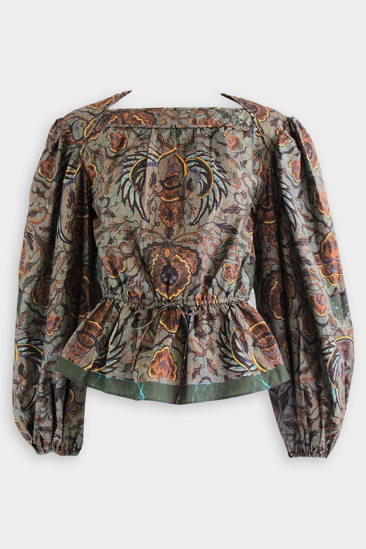 Mireya Blouse in Spruce - shop-olivia.com