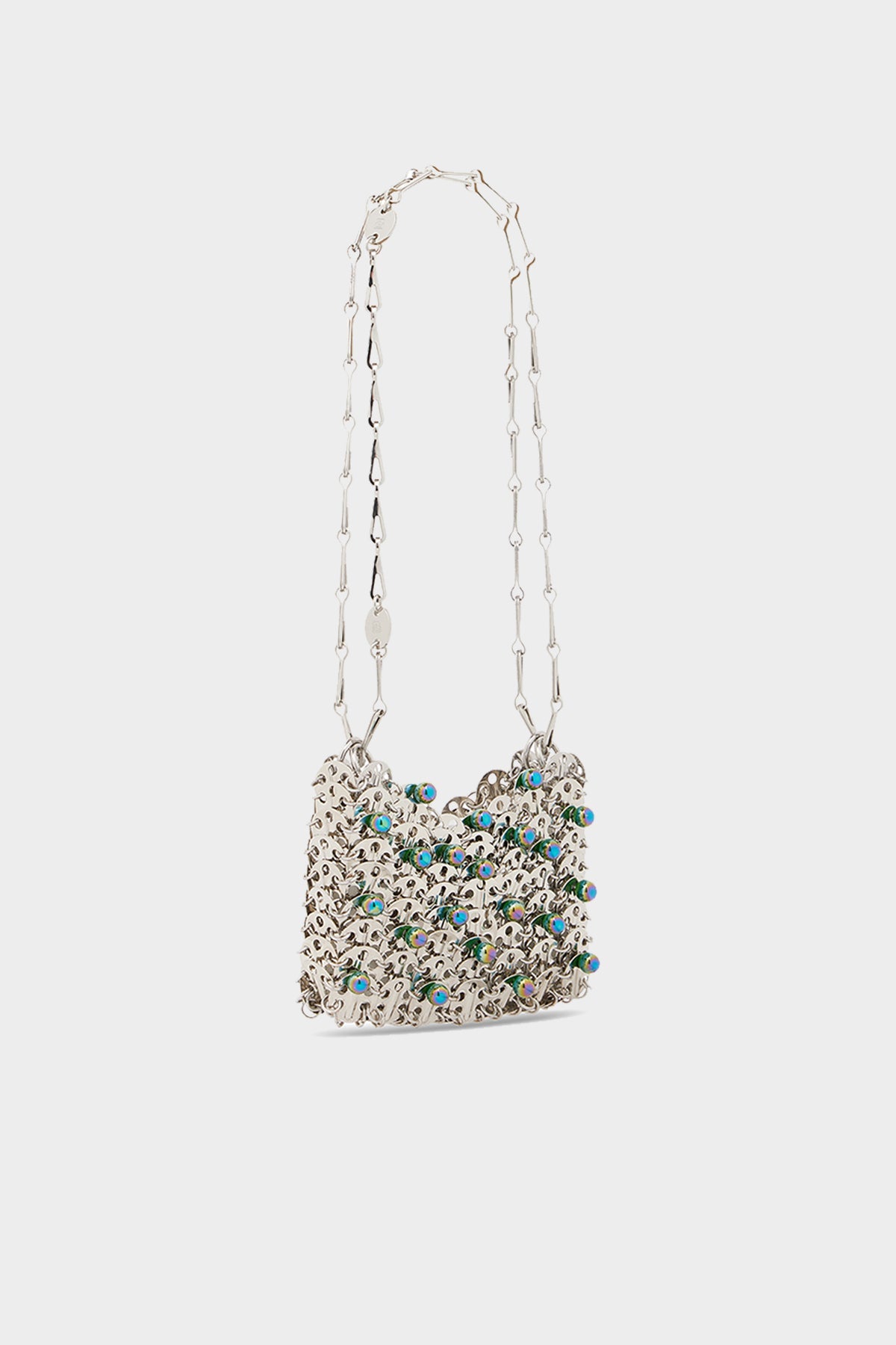 Nano 1969 Shoulder Bag in Silver Vert - shop-olivia.com