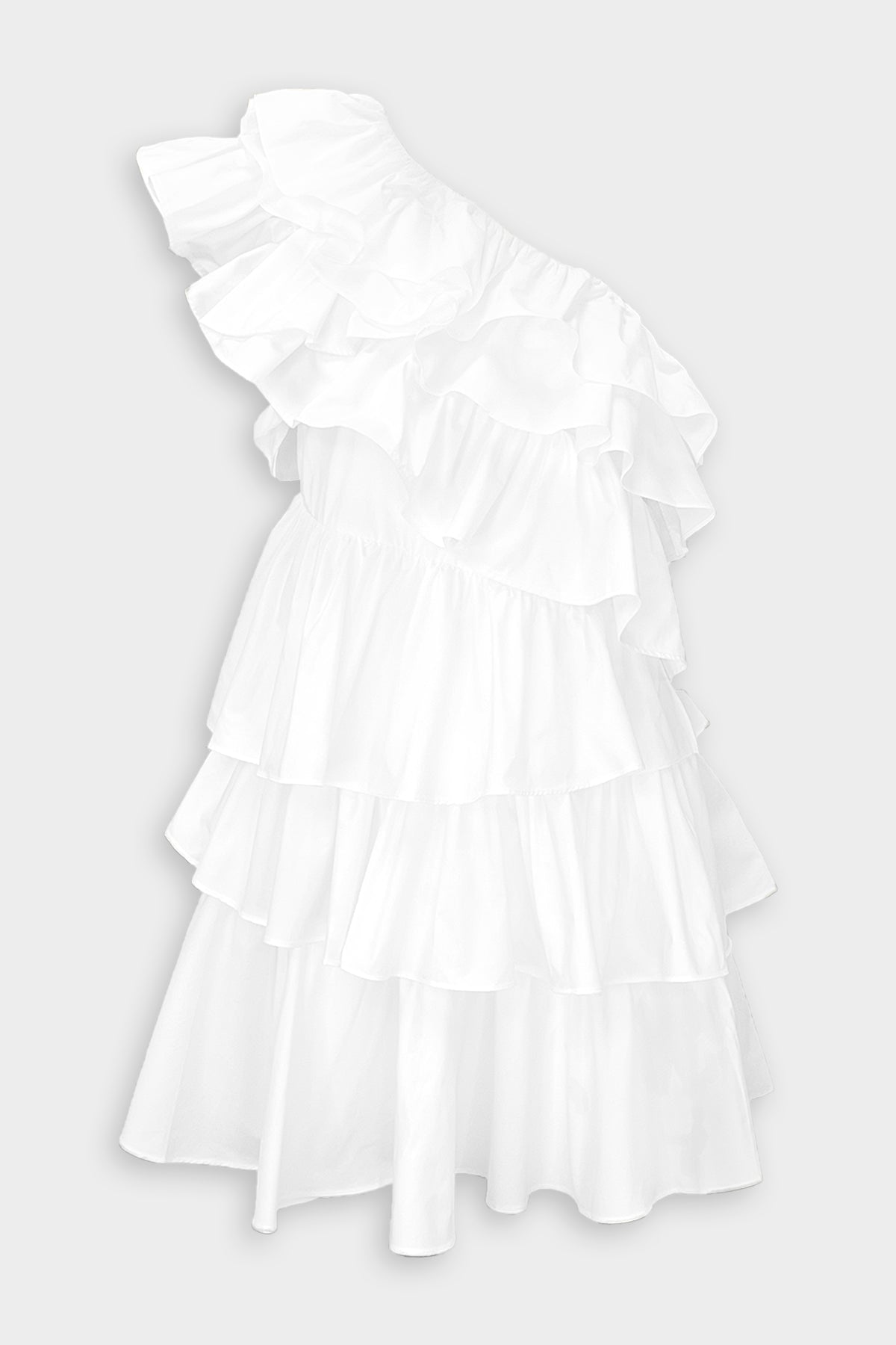 Naomi Mini Dress in Blanc - shop-olivia.com