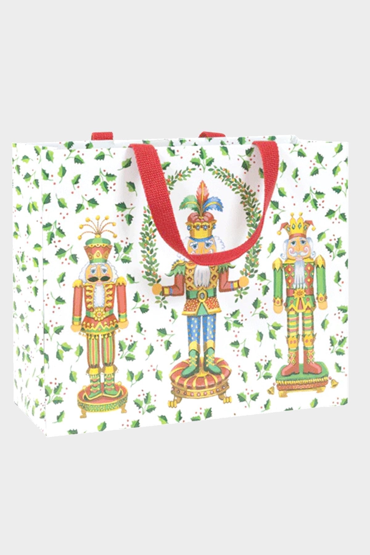 Nutcracker Christmas White Gift Bags - shop-olivia.com