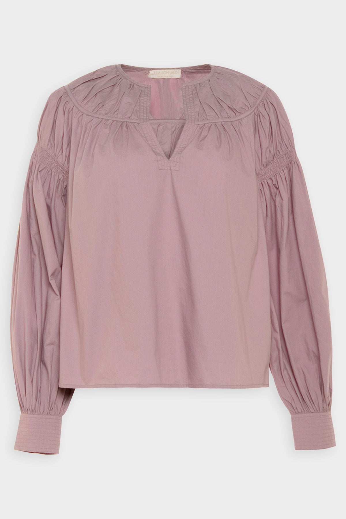 Ora Blouse in Tanzanite - shop-olivia.com