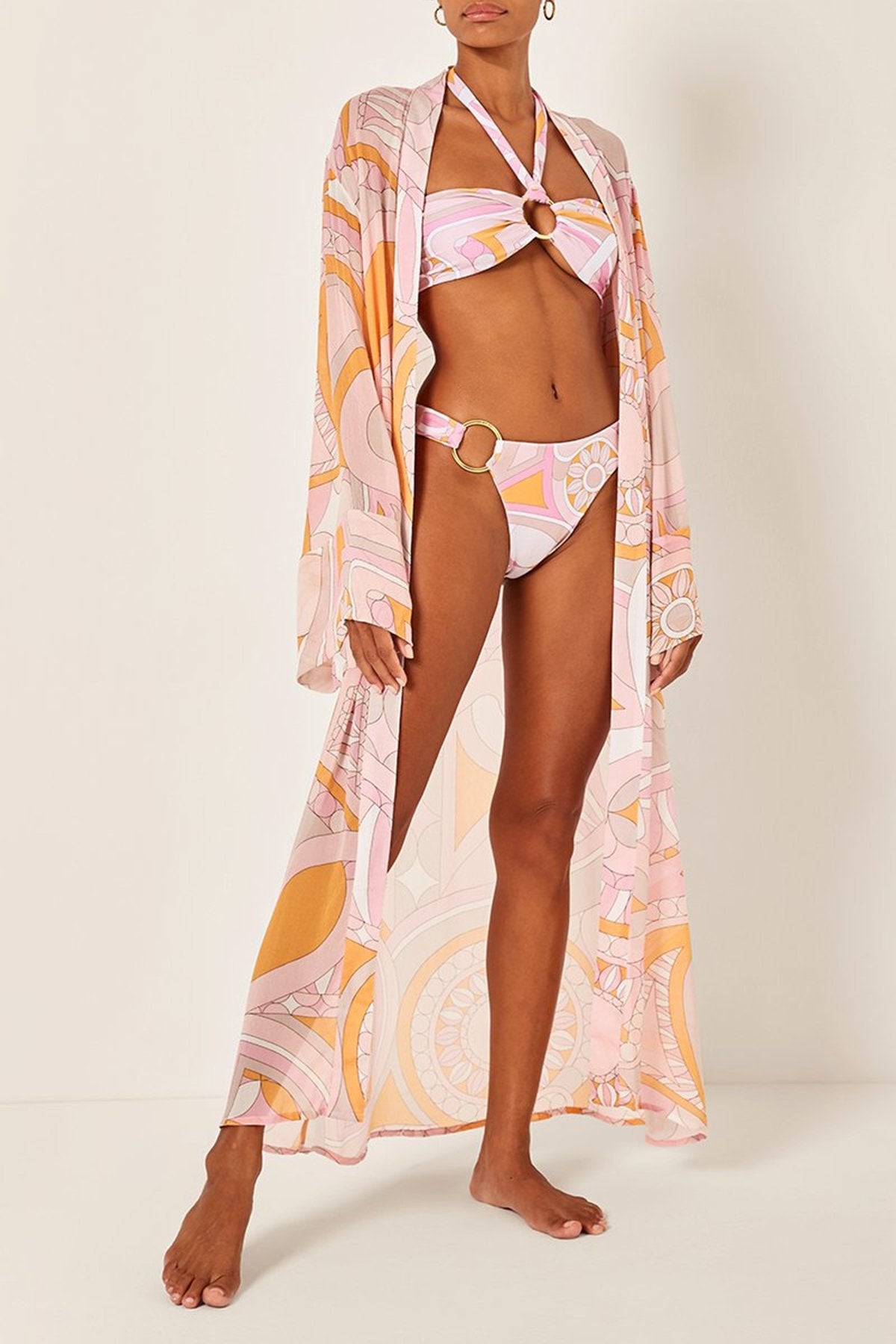Oracle Sheer Robe in Medina - shop-olivia.com