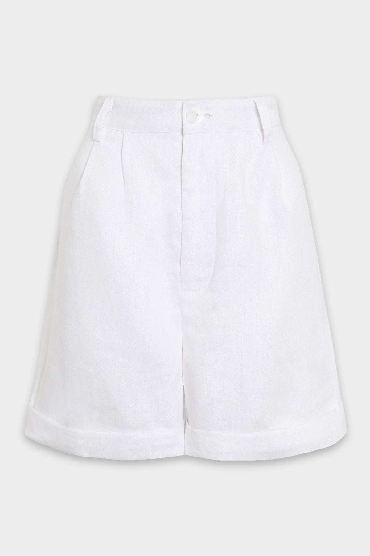 Otto Shorts in Plain White - shop-olivia.com