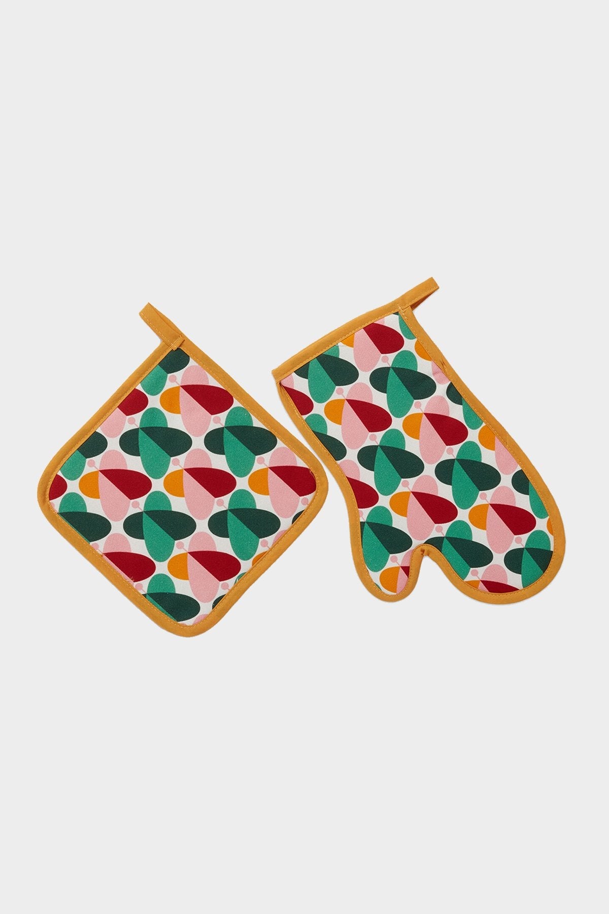 Oven Glove and Pot Holder in Farfalle - shop-olivia.com
