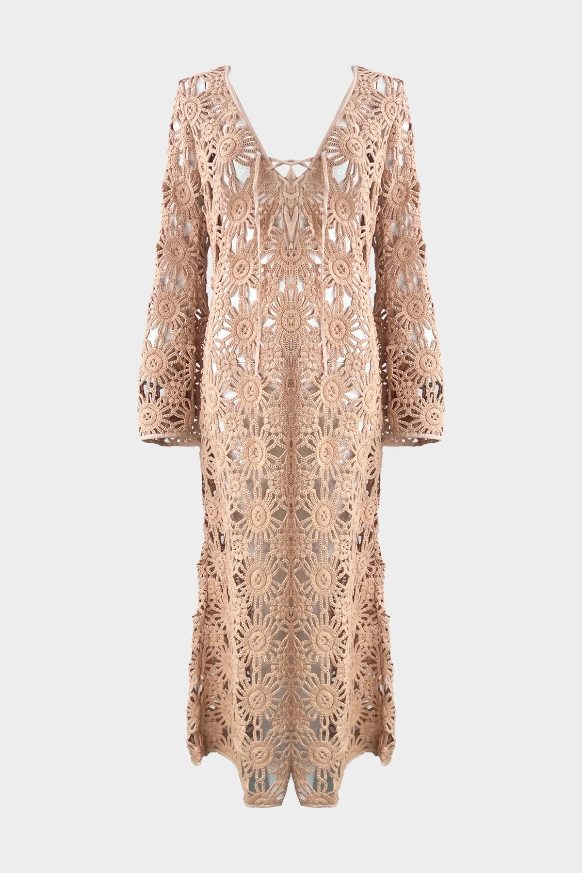 Palawan Cover Up in Nude - shop-olivia.com