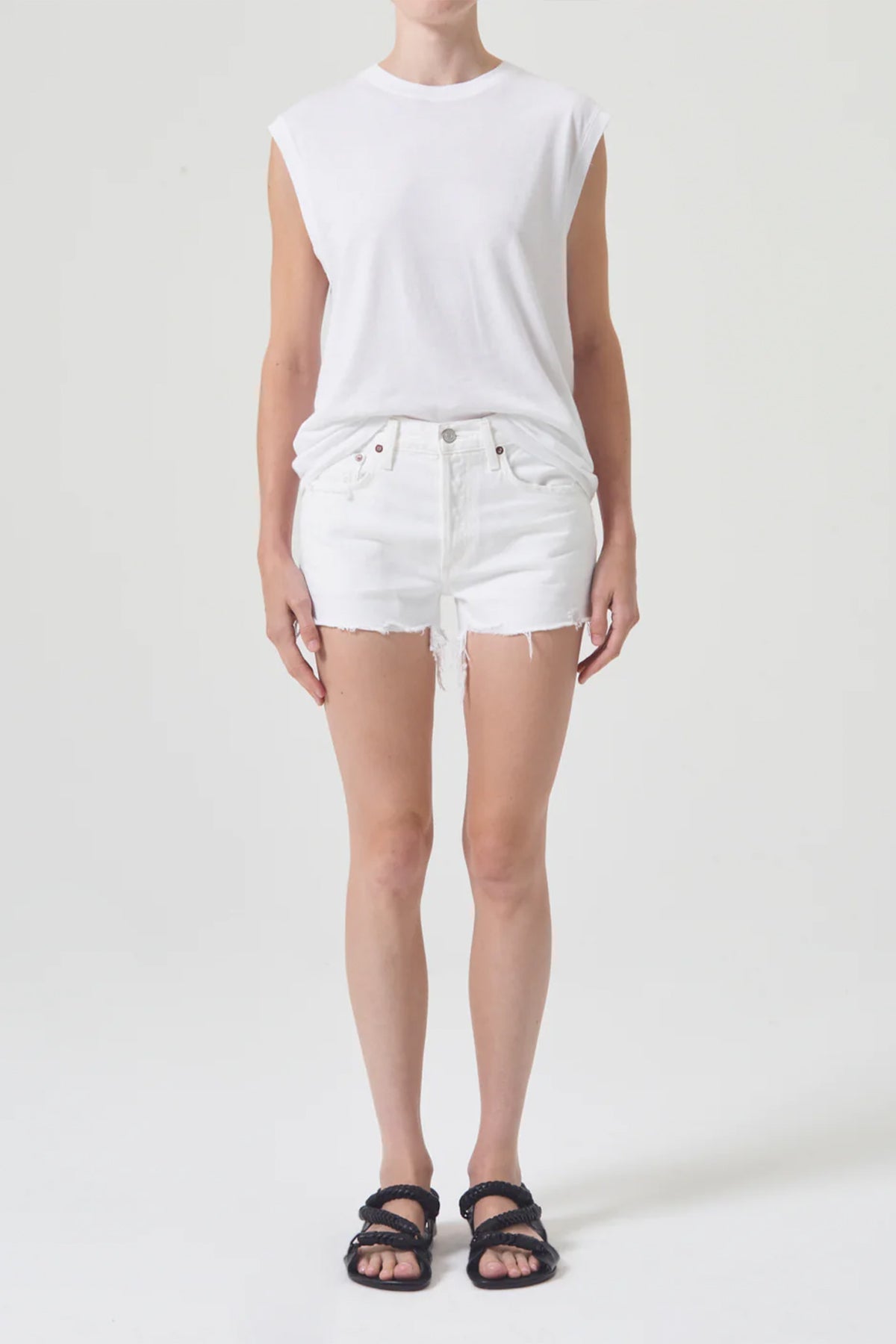 Parker Vintage Cut Off Short in Dough - shop-olivia.com