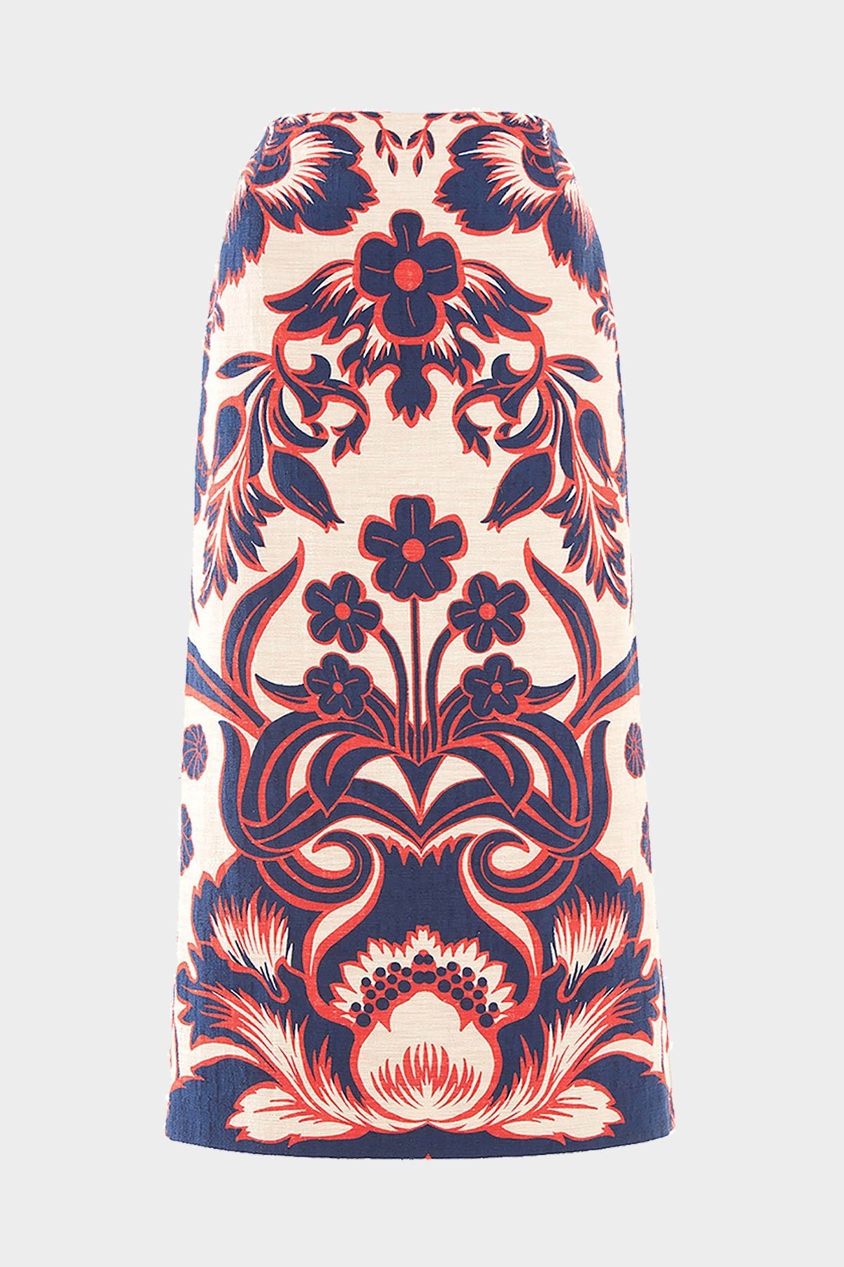 Pencil Skirt in Va-Va White - shop-olivia.com