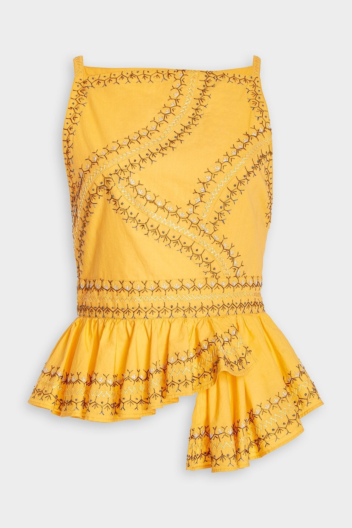 Pilar Top in Papaya - shop-olivia.com