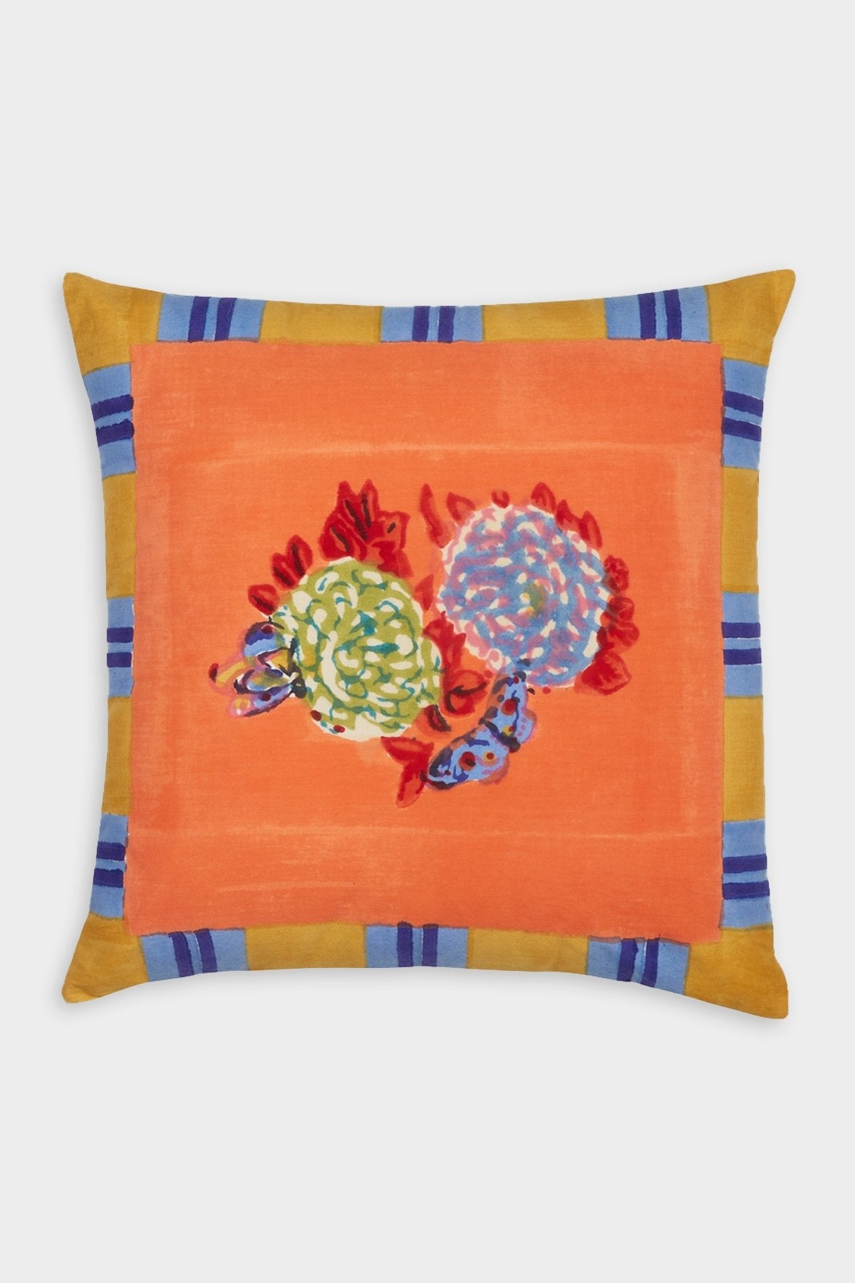 Pillow Cover 45x45 Queen Rany in Peach - shop-olivia.com