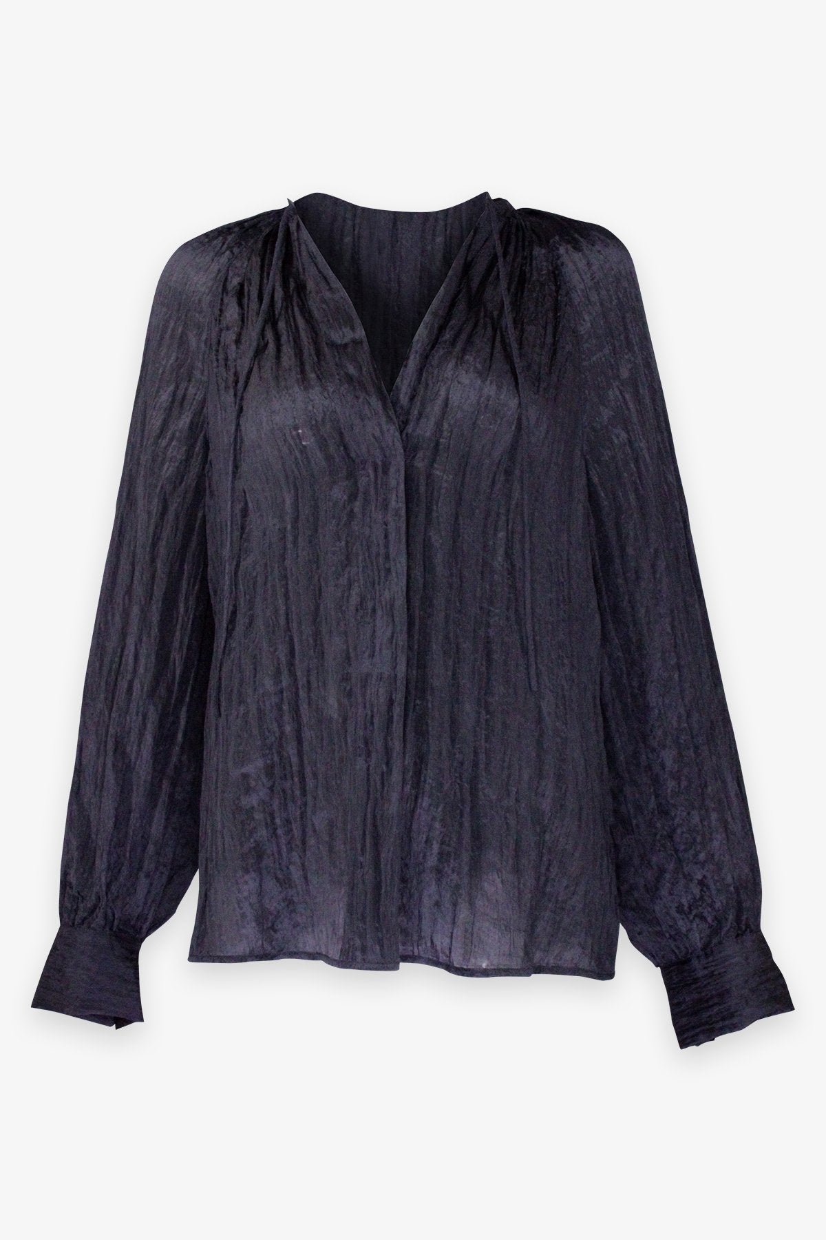 Poet Popover Blouse in Coastal - shop-olivia.com