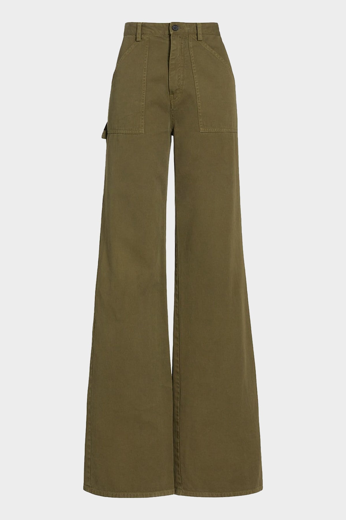 Quentin Pant in Olive Green - shop-olivia.com