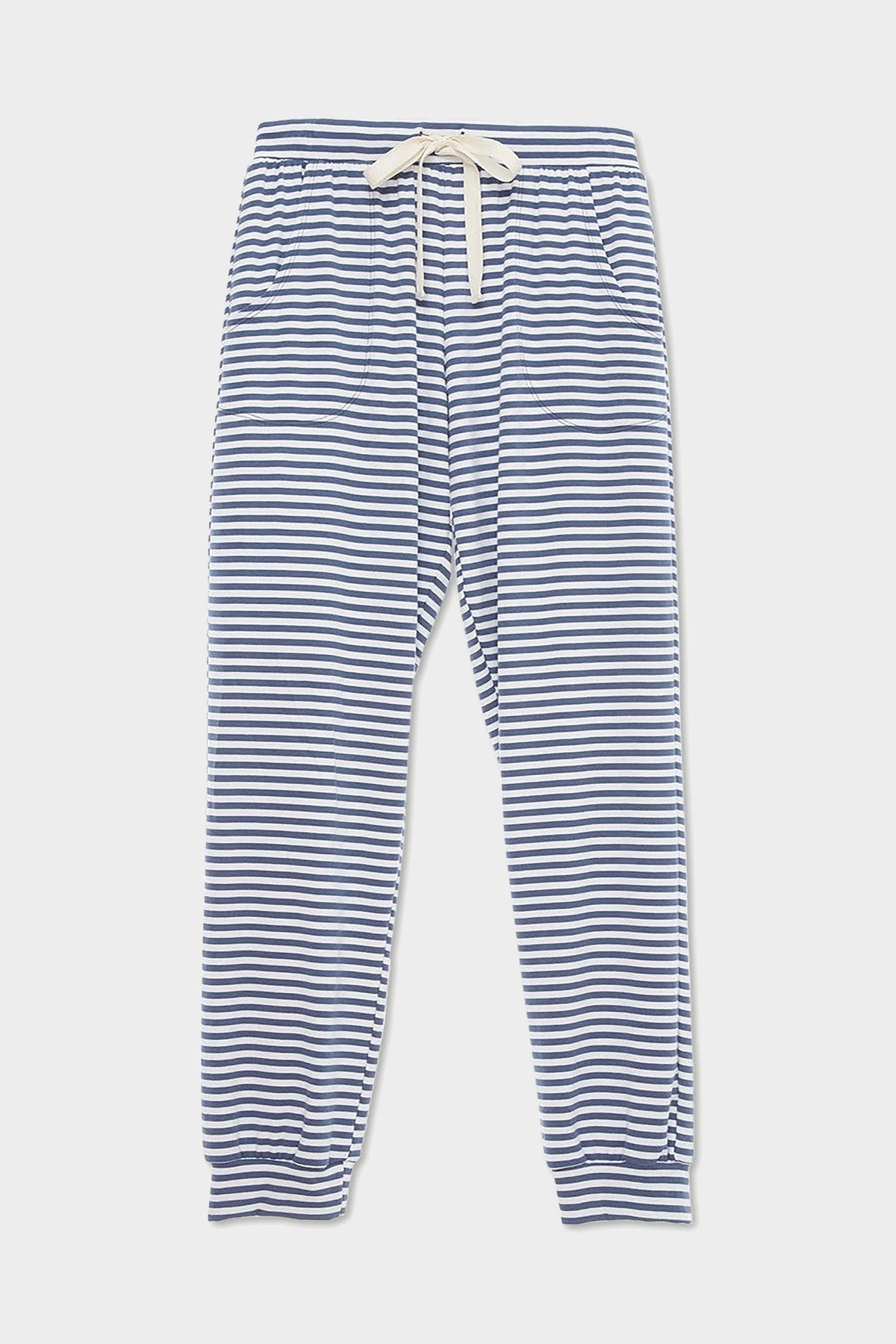 Quincy Runner Pant in Blue Indigo - shop-olivia.com