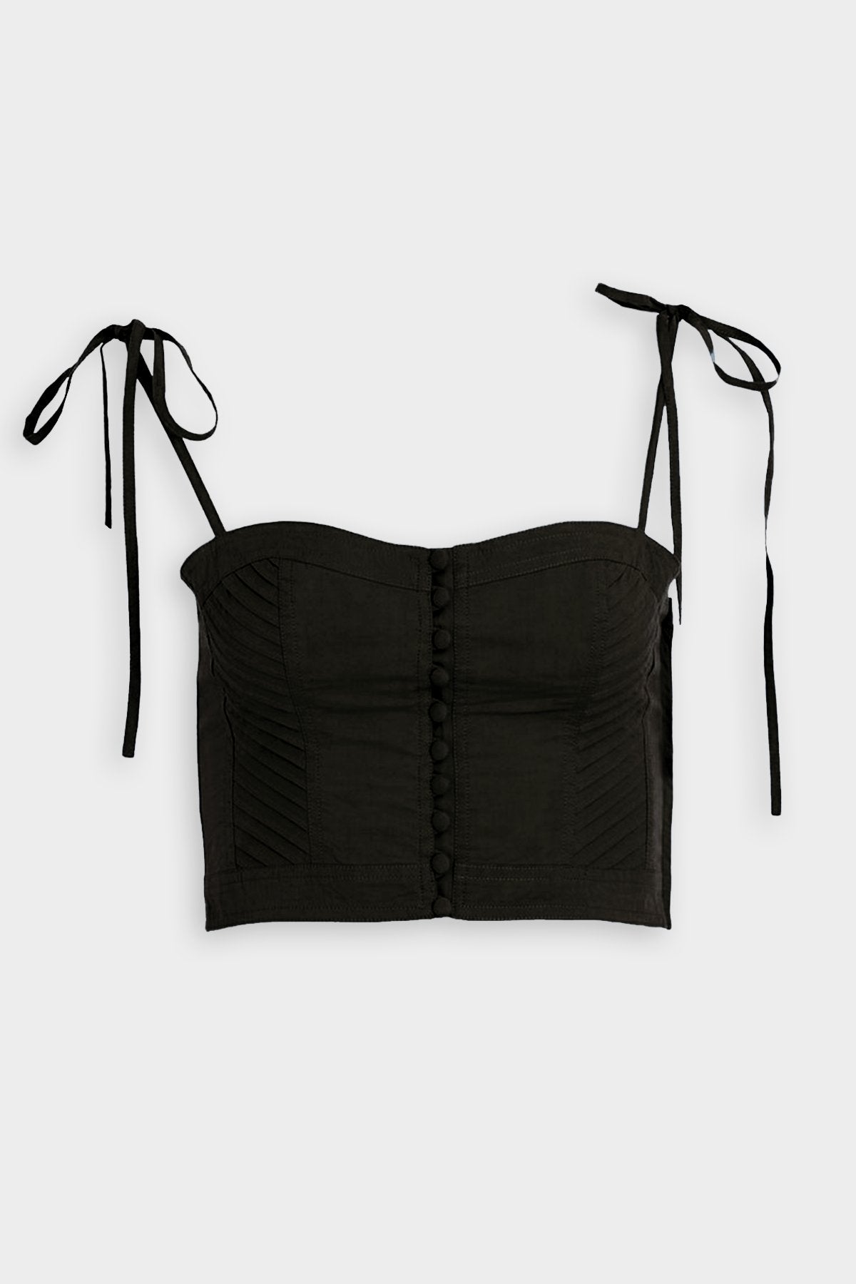 Quinn Top in Noir - shop-olivia.com