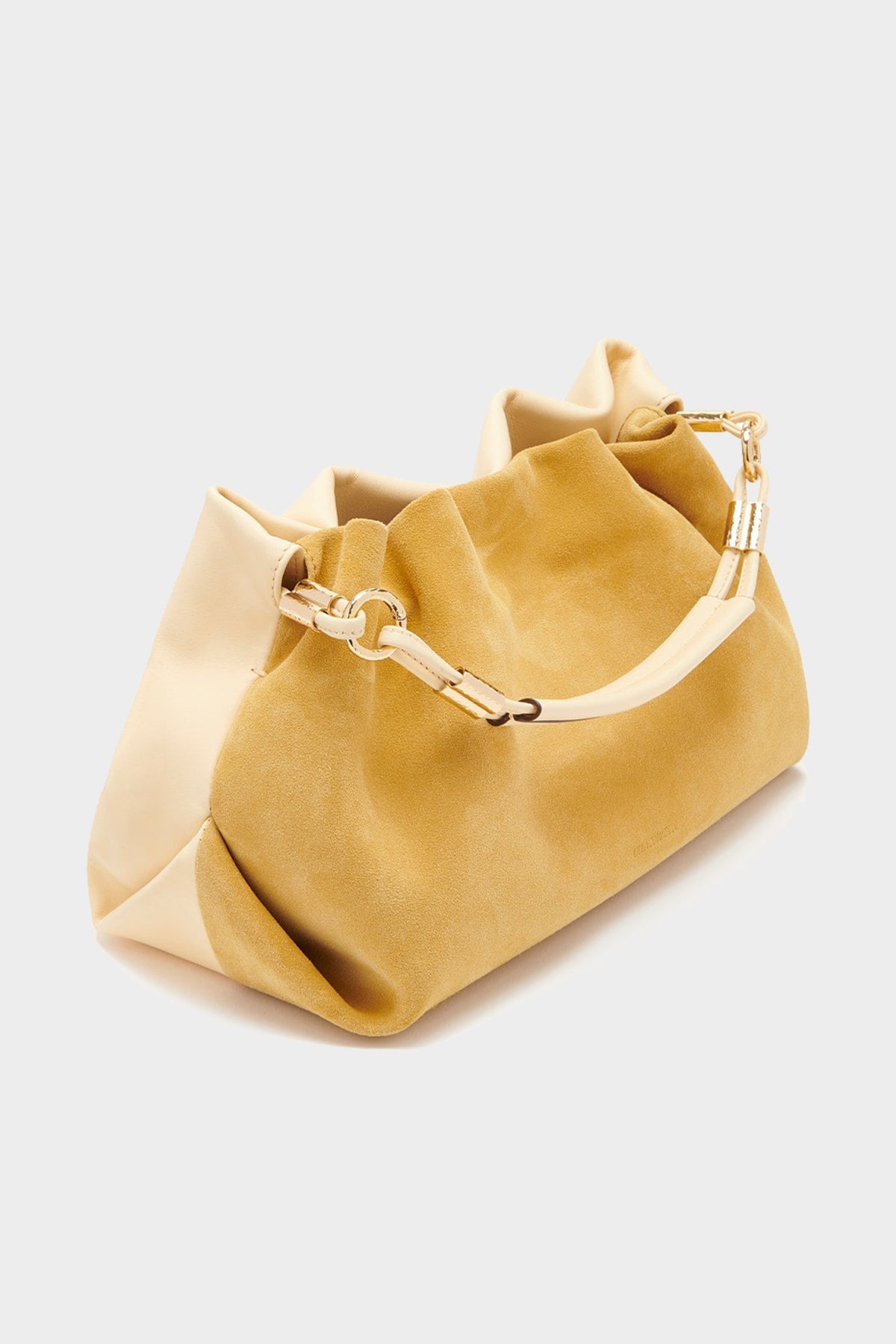 Remy Soft Convertible Clutch in Transparent Yellow - shop-olivia.com