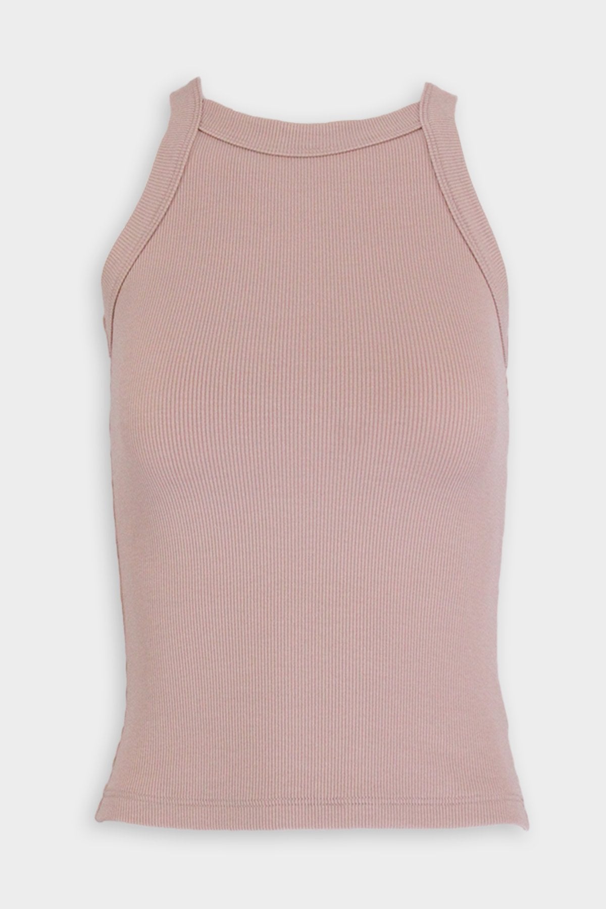 Ribbed Dylan Tank in Nude