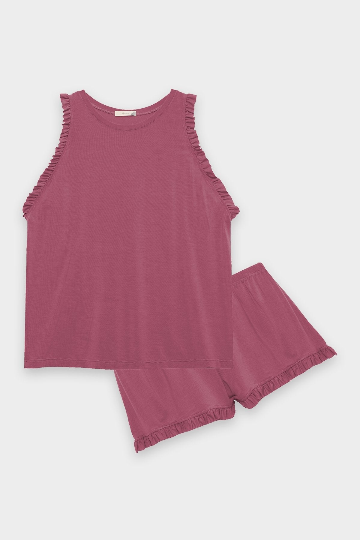 Ruthie Caravan PJ Set in Rasberry - shop-olivia.com