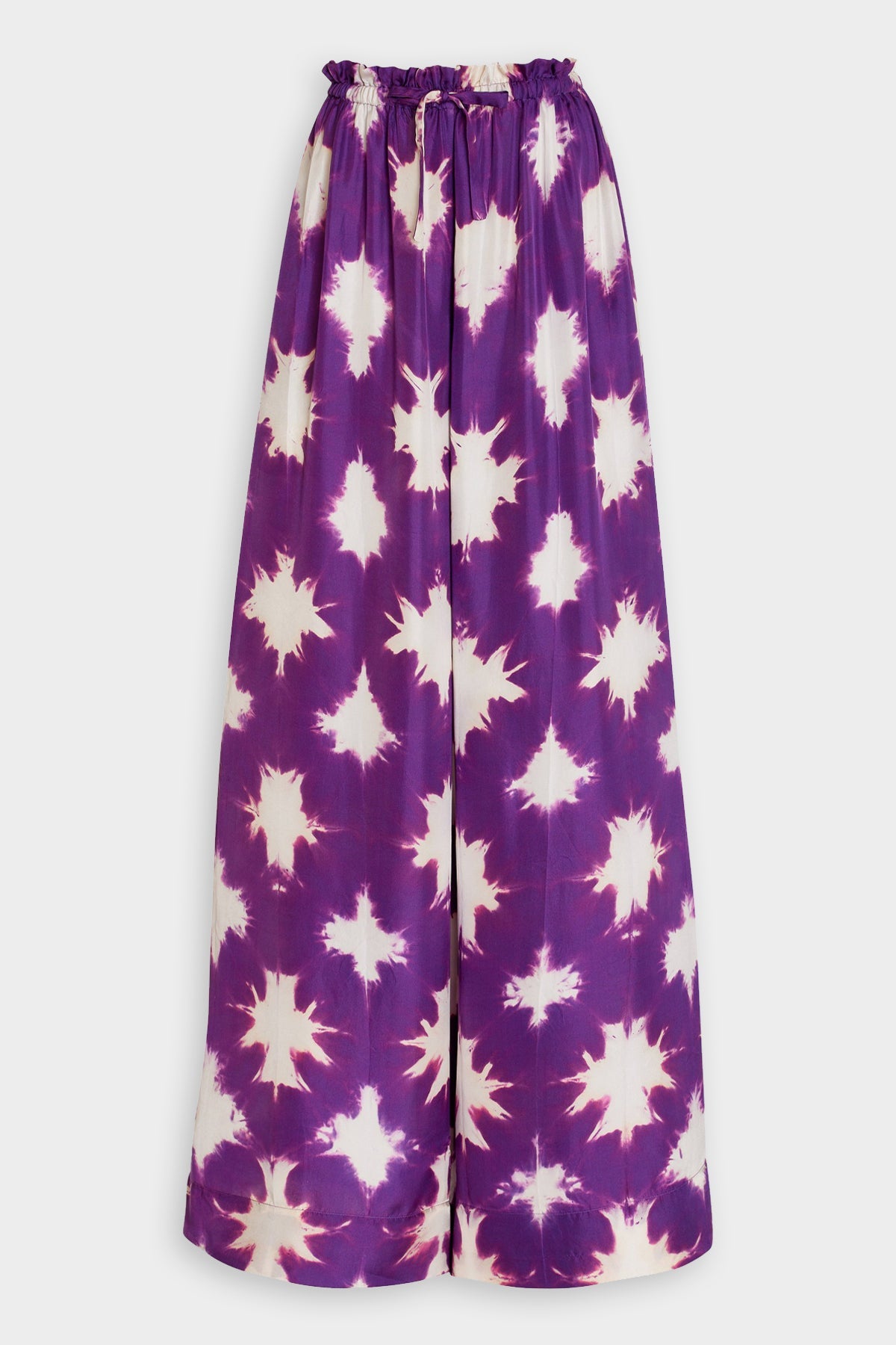 Sawyer Wide-Leg Pant in Cassis Blur - shop-olivia.com