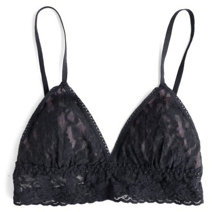 Signature Lace Padded Bra Black - shop-olivia.com