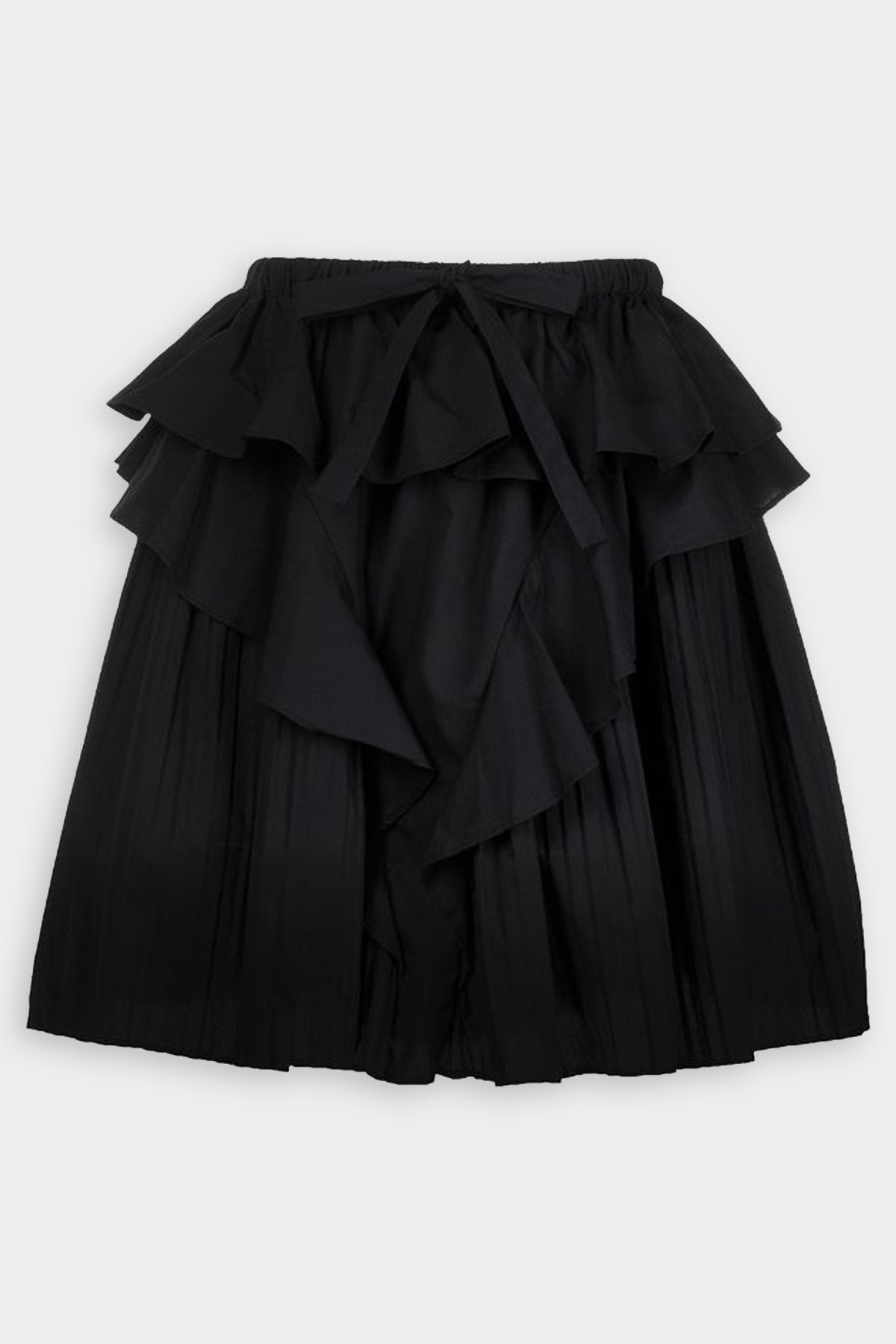 Sigrid Mini Skirt in Noir - shop-olivia.com