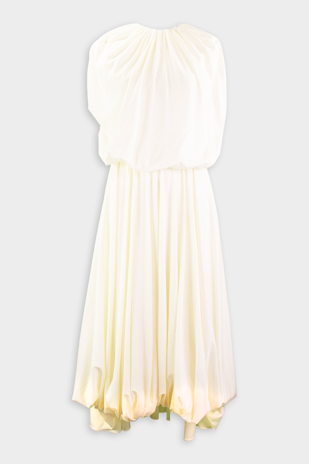 Sleeveless Midi Dress in Cream - shop-olivia.com
