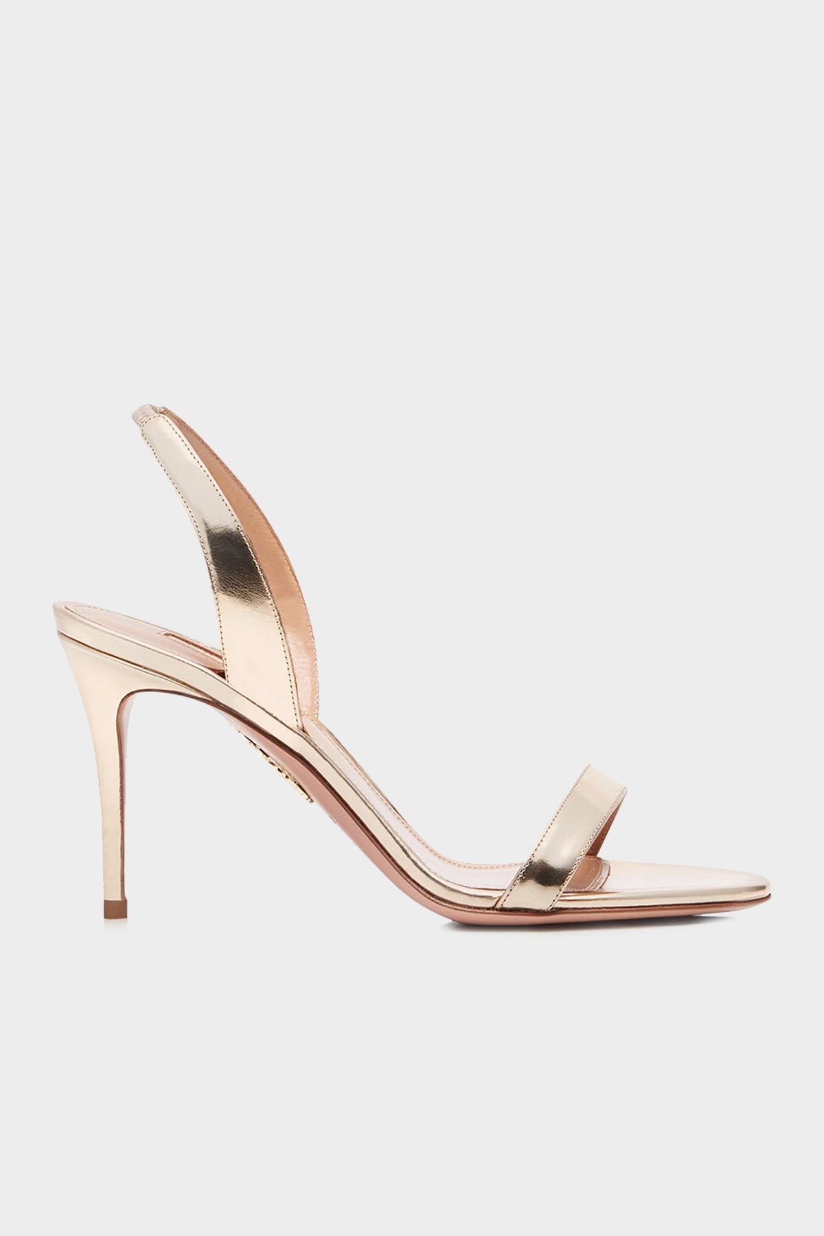 So Nude Sandal 85 in Soft Gold