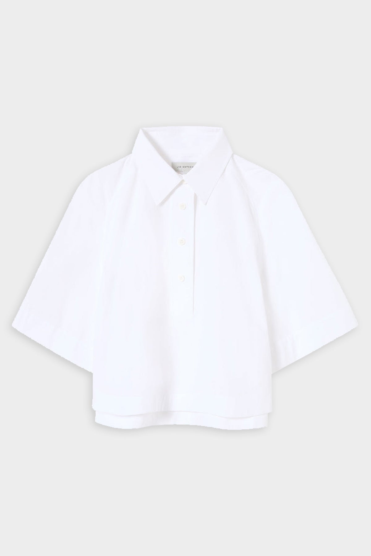 Soho Cropped Polo in Natural - shop-olivia.com