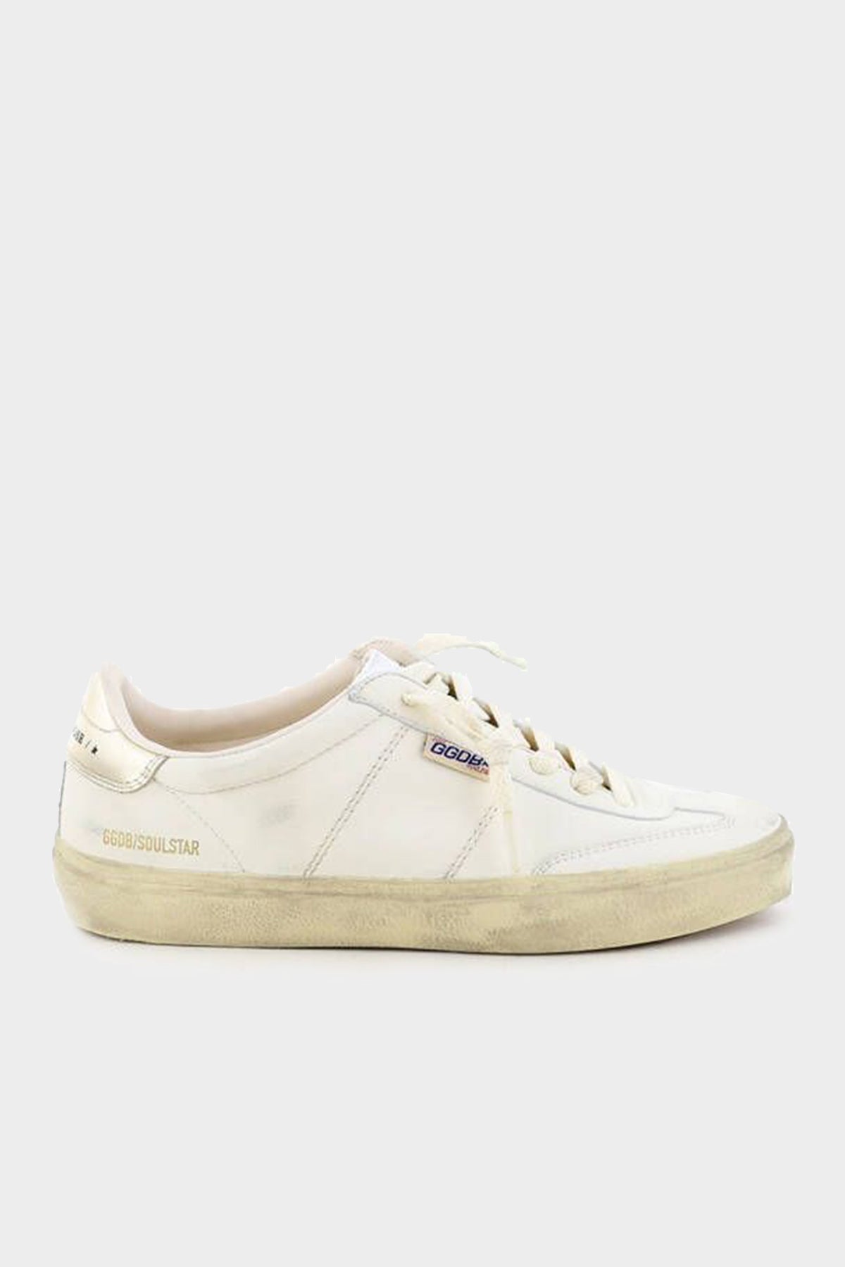 Soul-Star White Platinum Leather Sneaker - shop-olivia.com