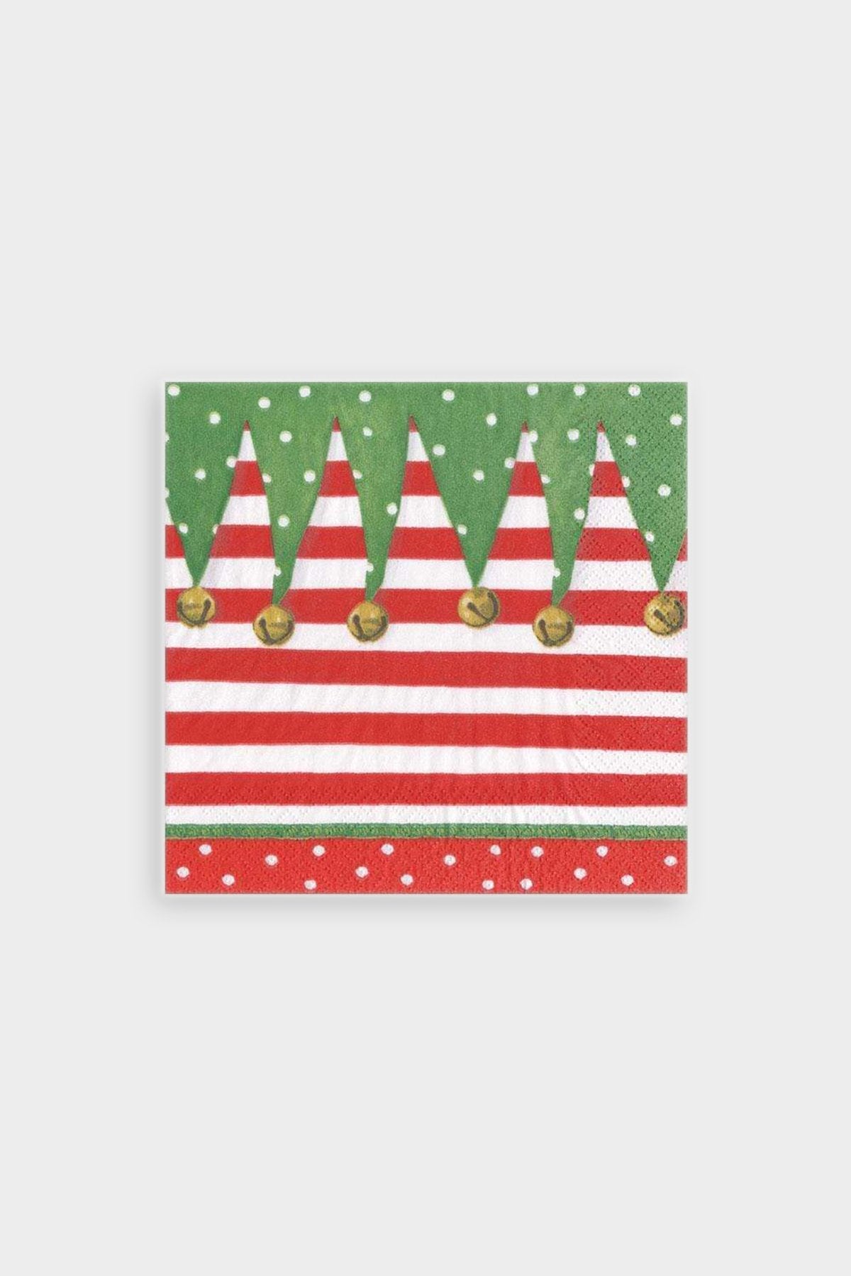 Stocking Stripe Paper Cocktail Napkins - shop-olivia.com