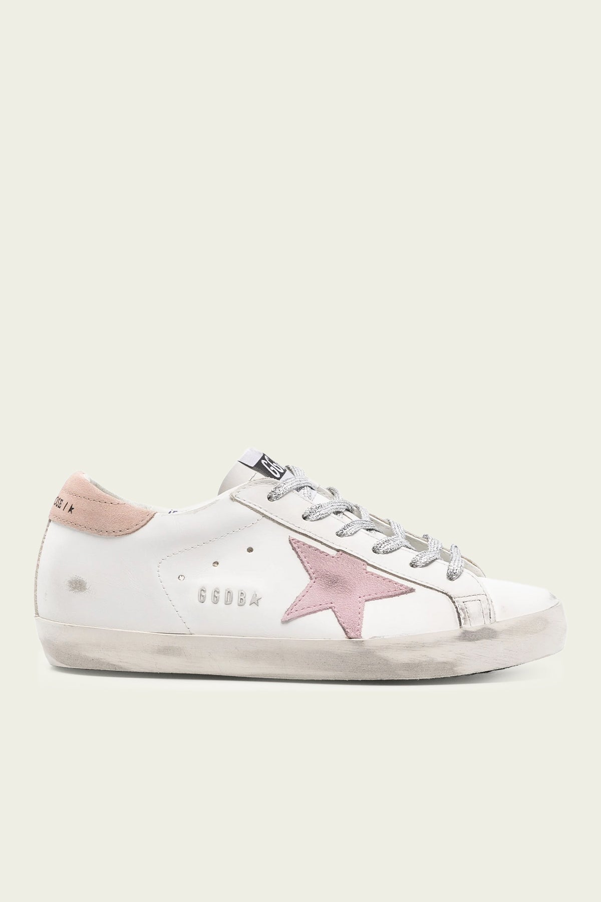 Super-Star Nougat Antique Pink Leather Sneaker - shop-olivia.com
