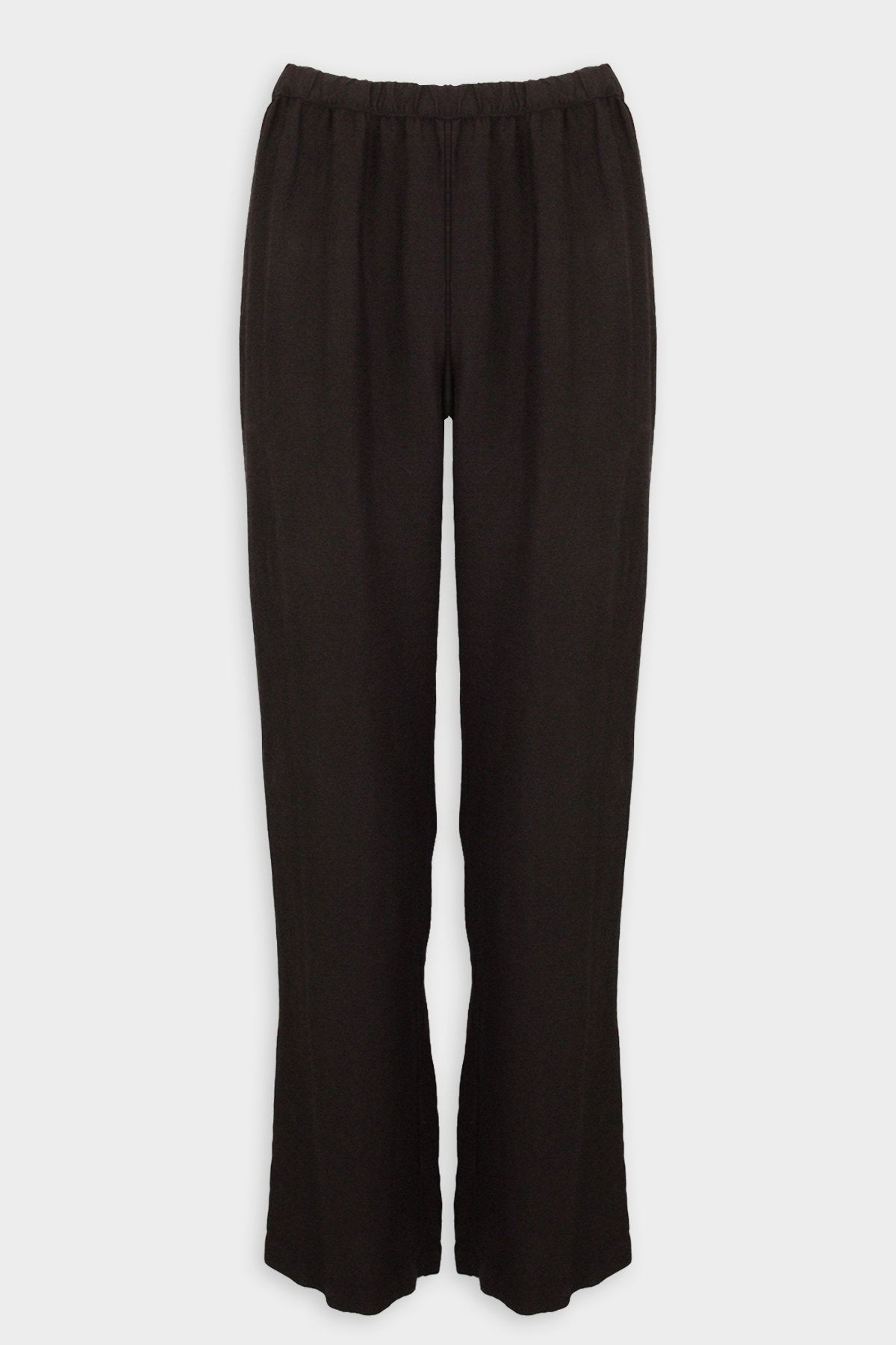 Supple Canvas Easy Trouser in Black