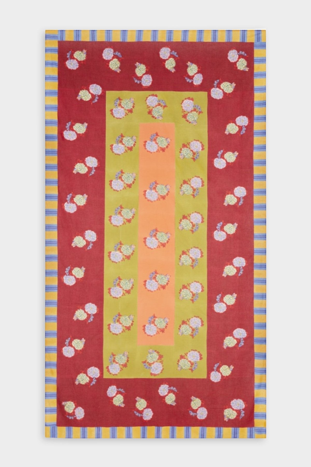 Tablecloth Queen Rany 180 x 350 in Peach - shop-olivia.com