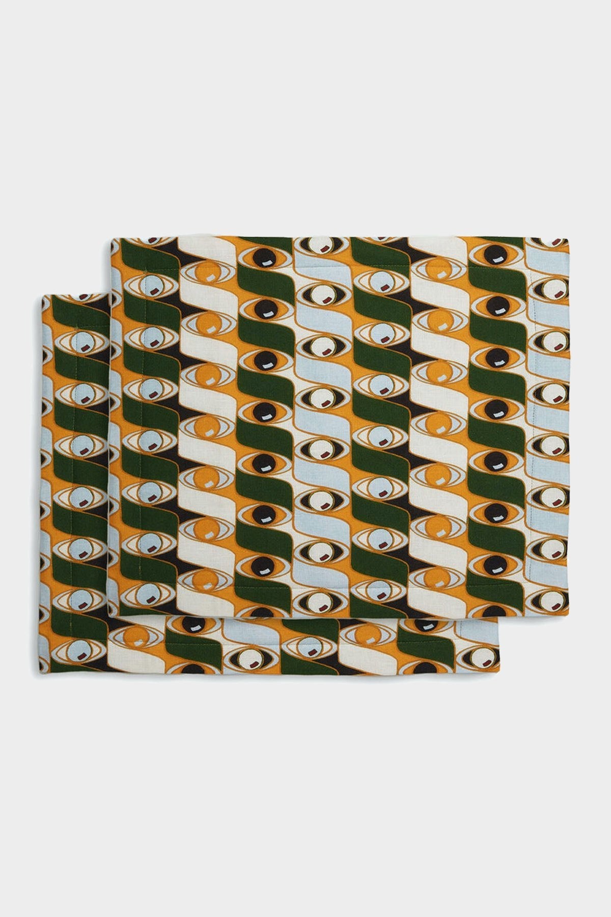 Tablemat Set of 2 in Third Eye - shop-olivia.com