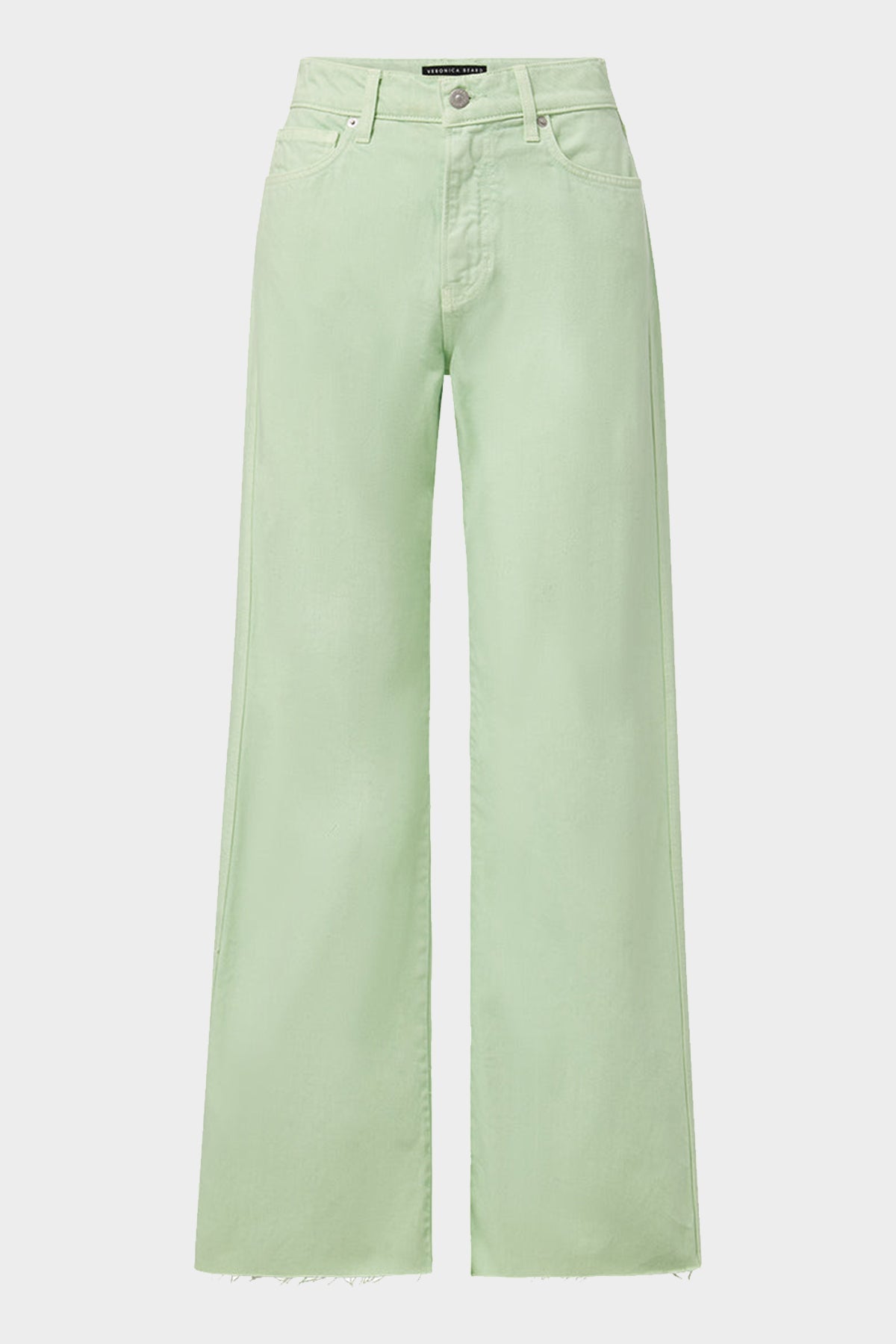 Taylor Wide-Leg Jean in Pistachio - shop-olivia.com